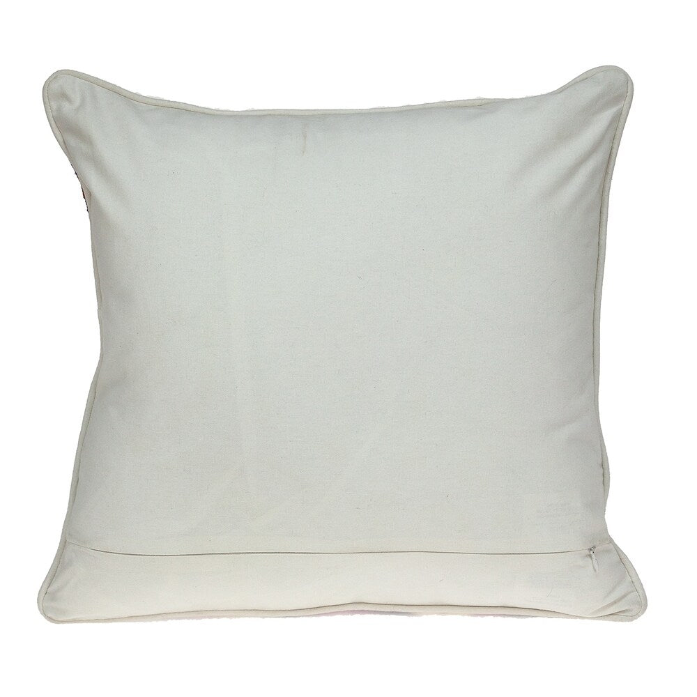 Parkland Collection Acia Contemporary Multicolored Pillow Cover With Poly Insert