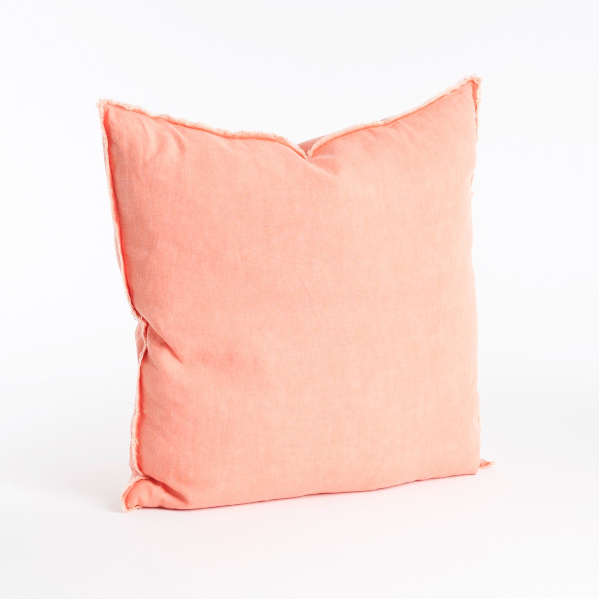 Fringed Design Down-Filled Throw Pillow