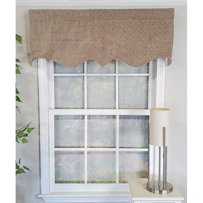 RLF Home Quality Ballard Chenille Regal Valance - 50x17