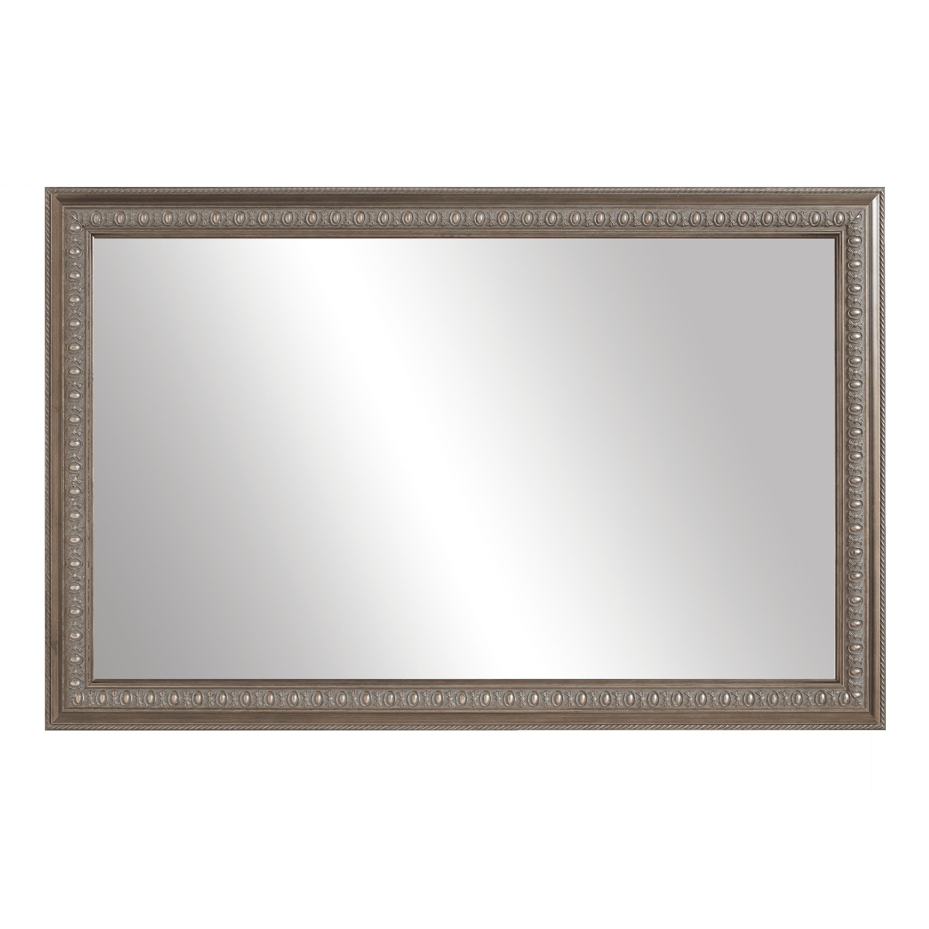 Imperial Nickel Framed Vanity Mirror