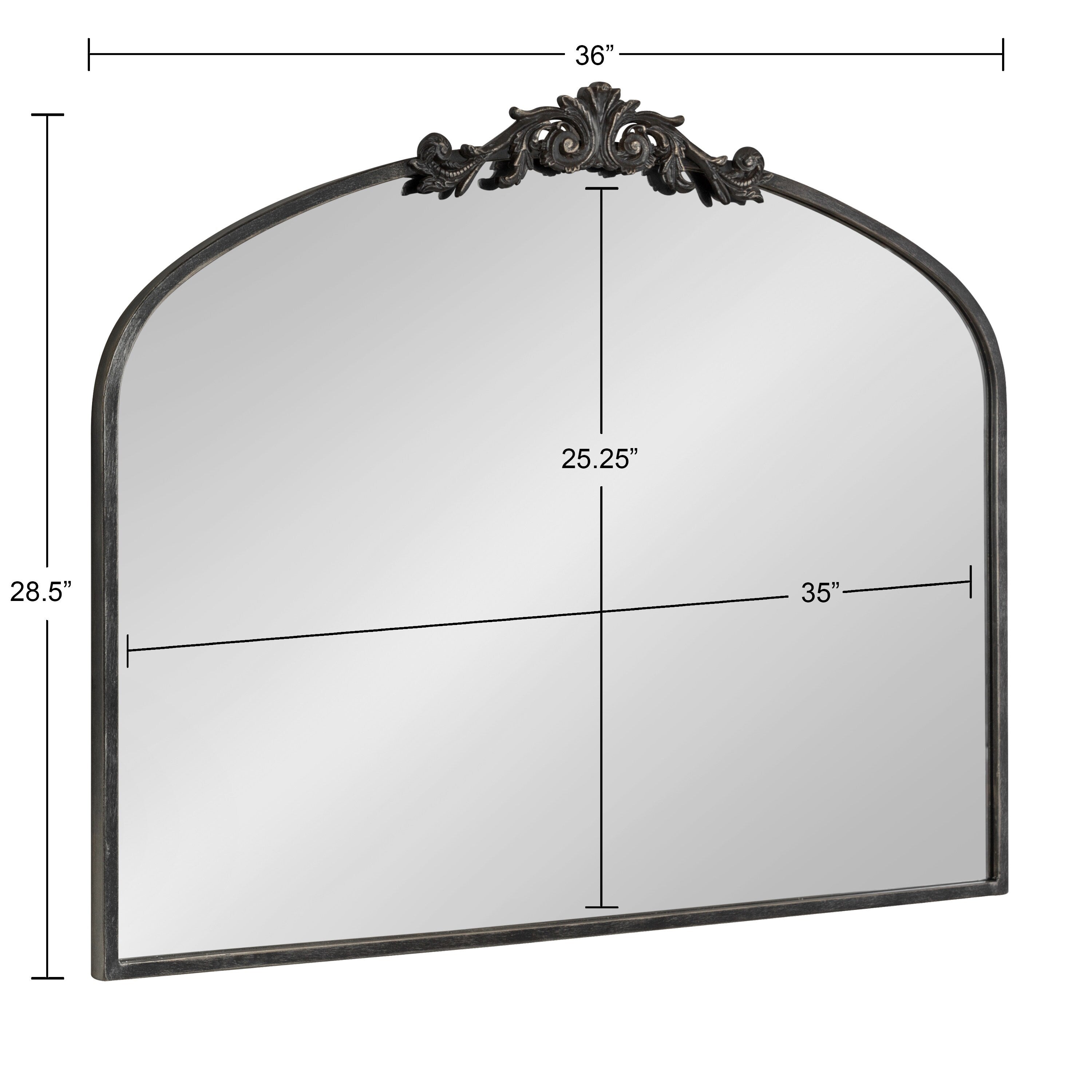 Kate and Laurel Arendahl Traditional Baroque Arch Wall Mirror