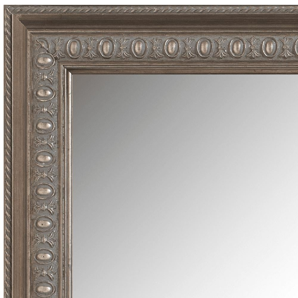 Imperial Nickel Framed Vanity Mirror