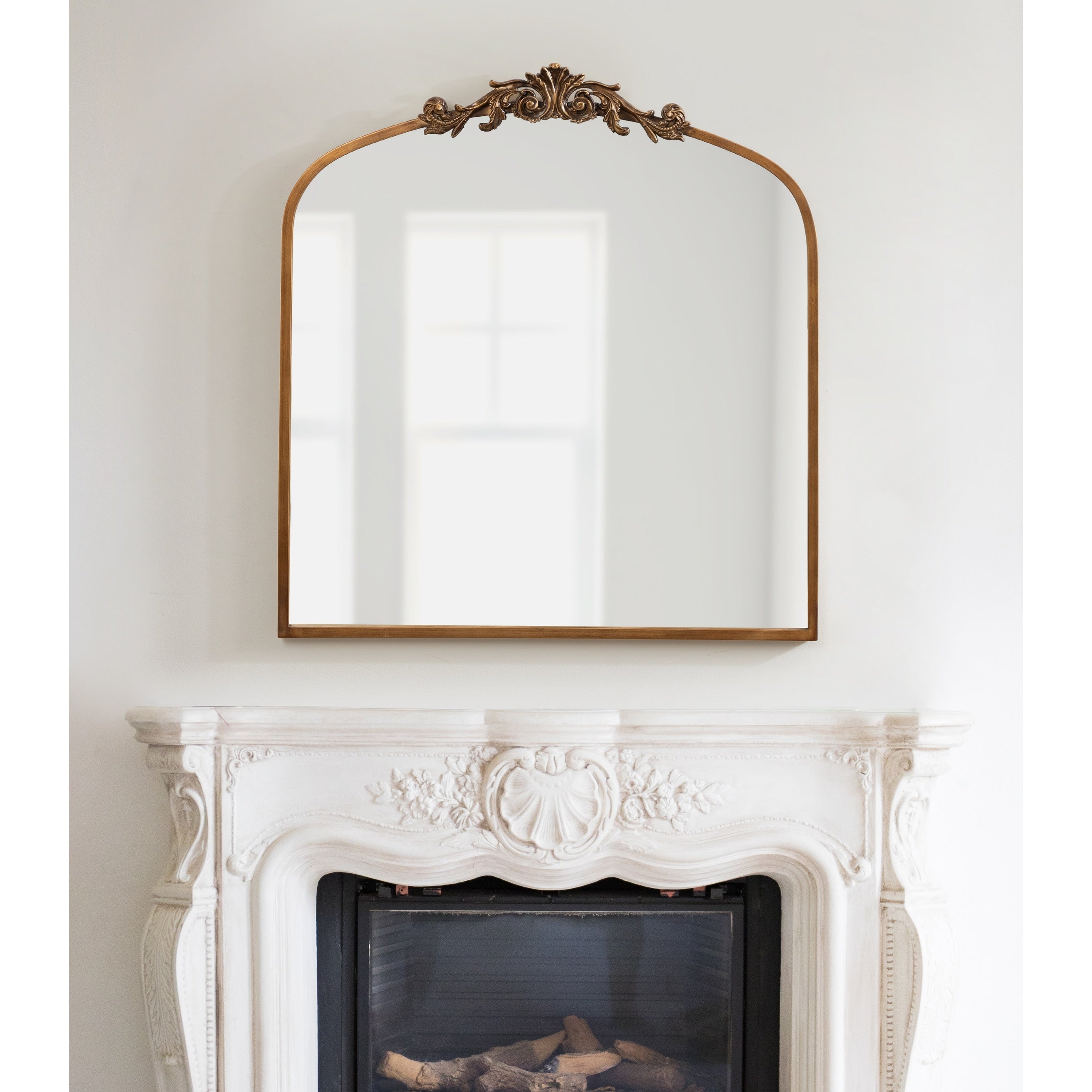 Kate and Laurel Arendahl Traditional Baroque Arch Wall Mirror