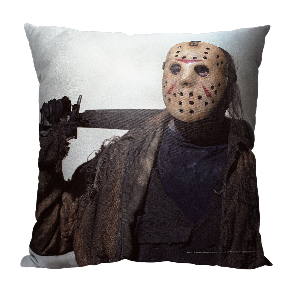 Warner Brothers Friday the 13th Stalking Killer 18 Inch Throw Pillow