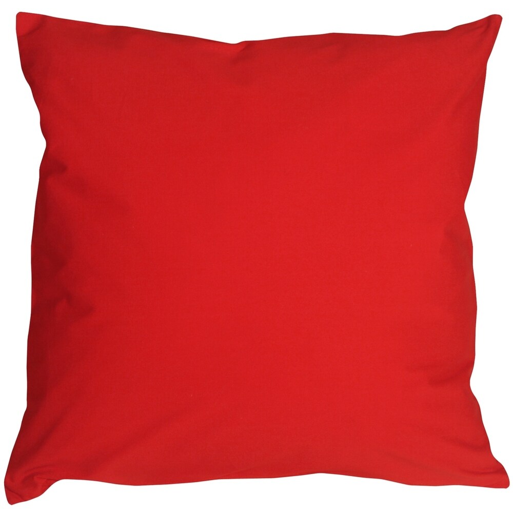 Caravan Cotton 16x16 Throw Pillow with Polyfill Insert