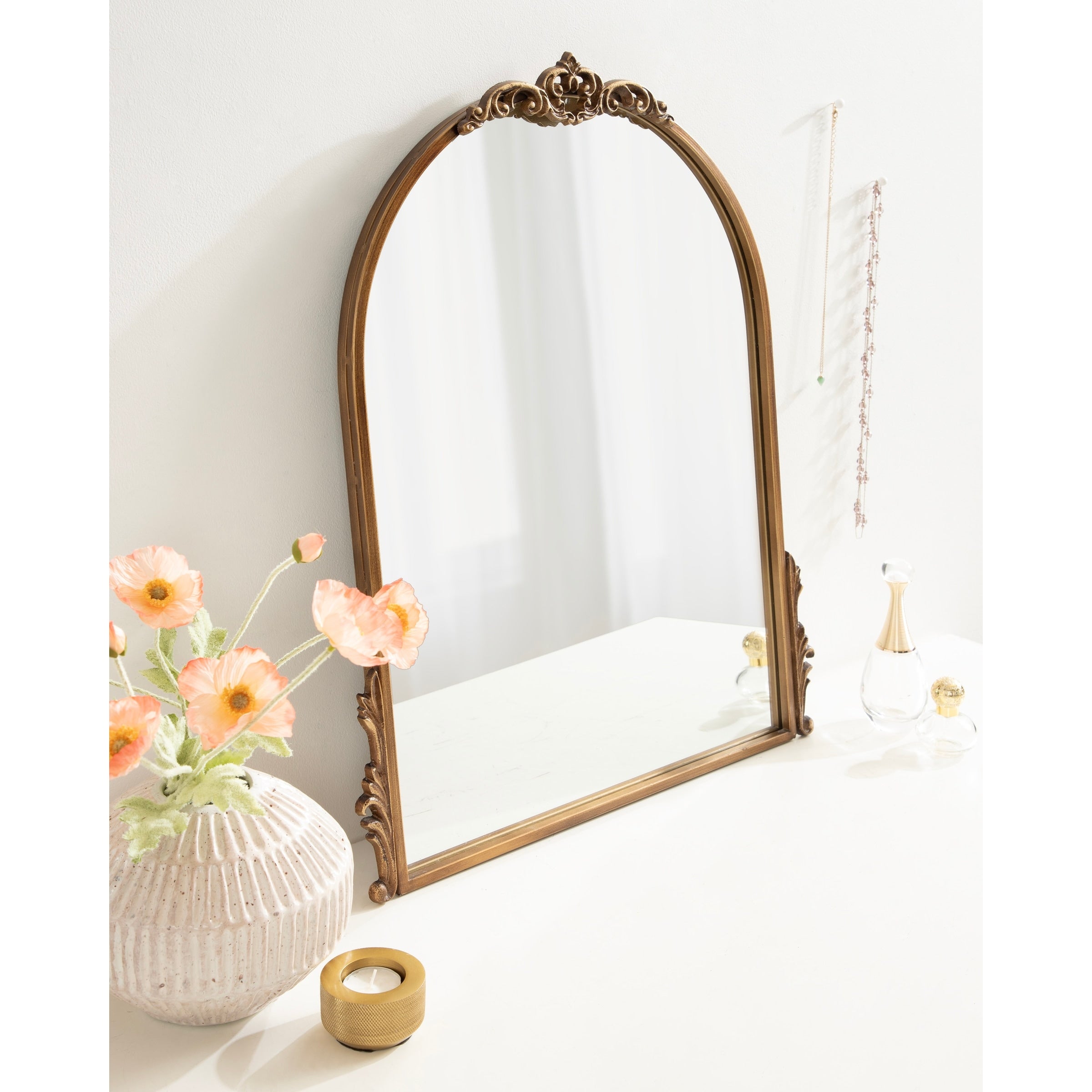 Kate and Laurel Myrcelle Decorative Framed Wall Mirror