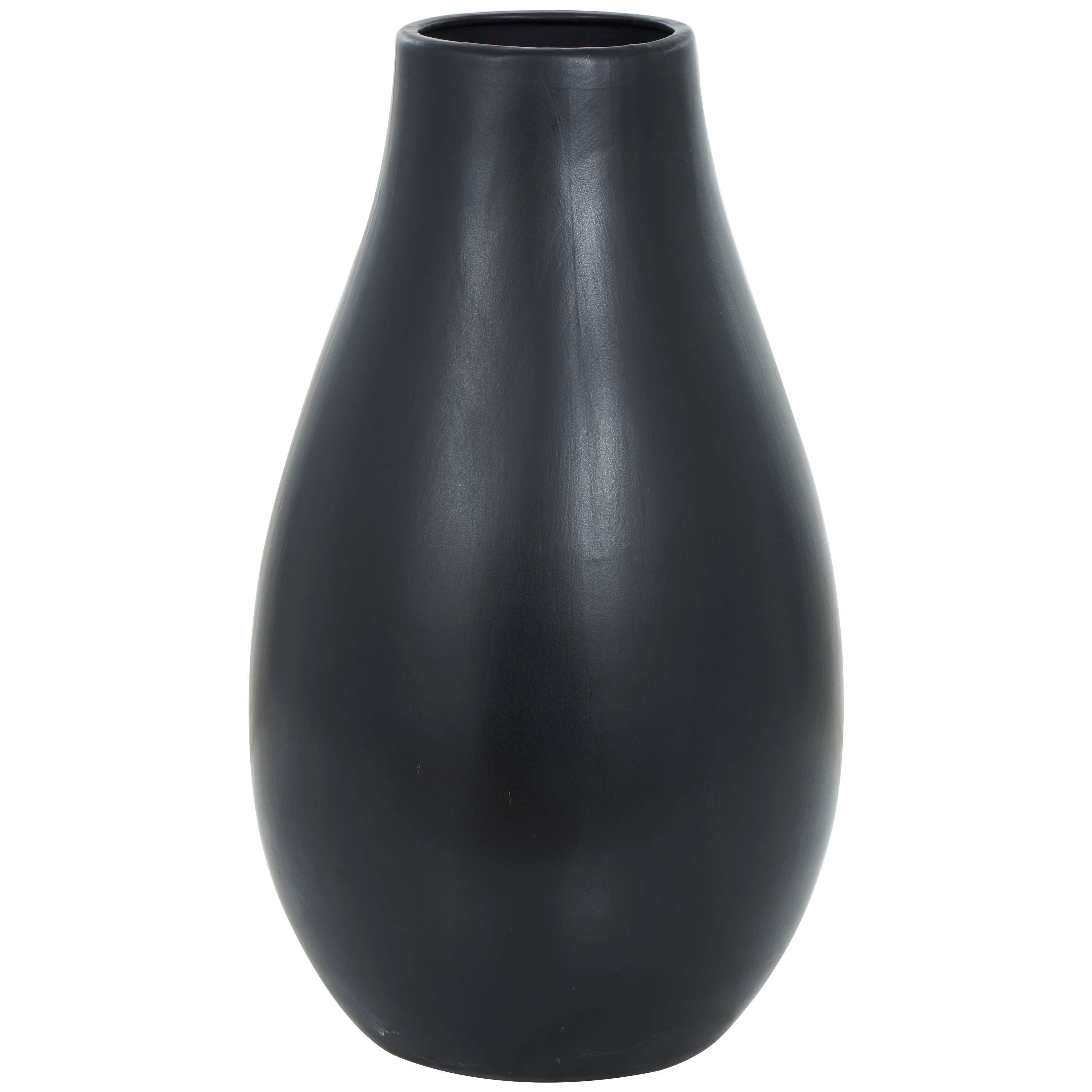 White or Black Ceramic Minimalistic Floor Vase