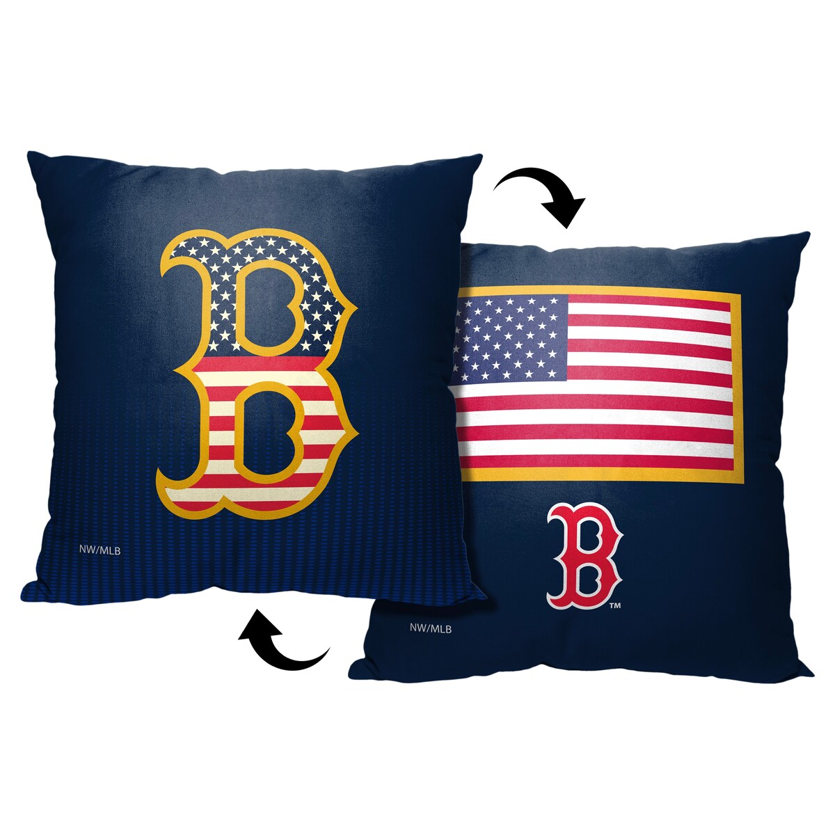 MLB Boston Red Sox Celebrate Series 18 Inch Throw Pillow