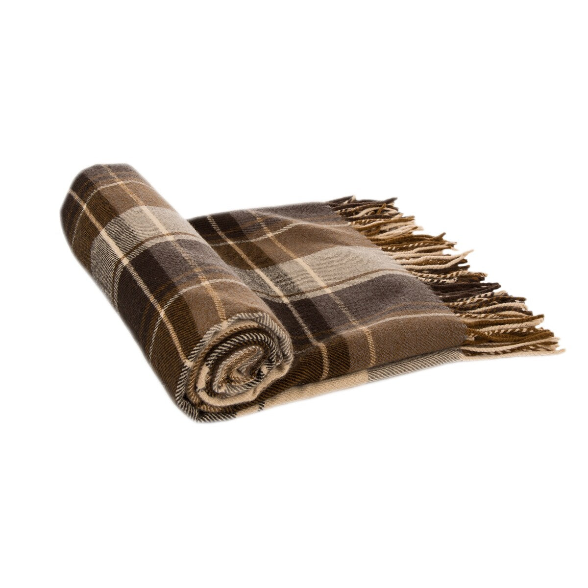 Glitzhome 50 x 60 Plaid Woven Acrylic 400g Christmas Blanket