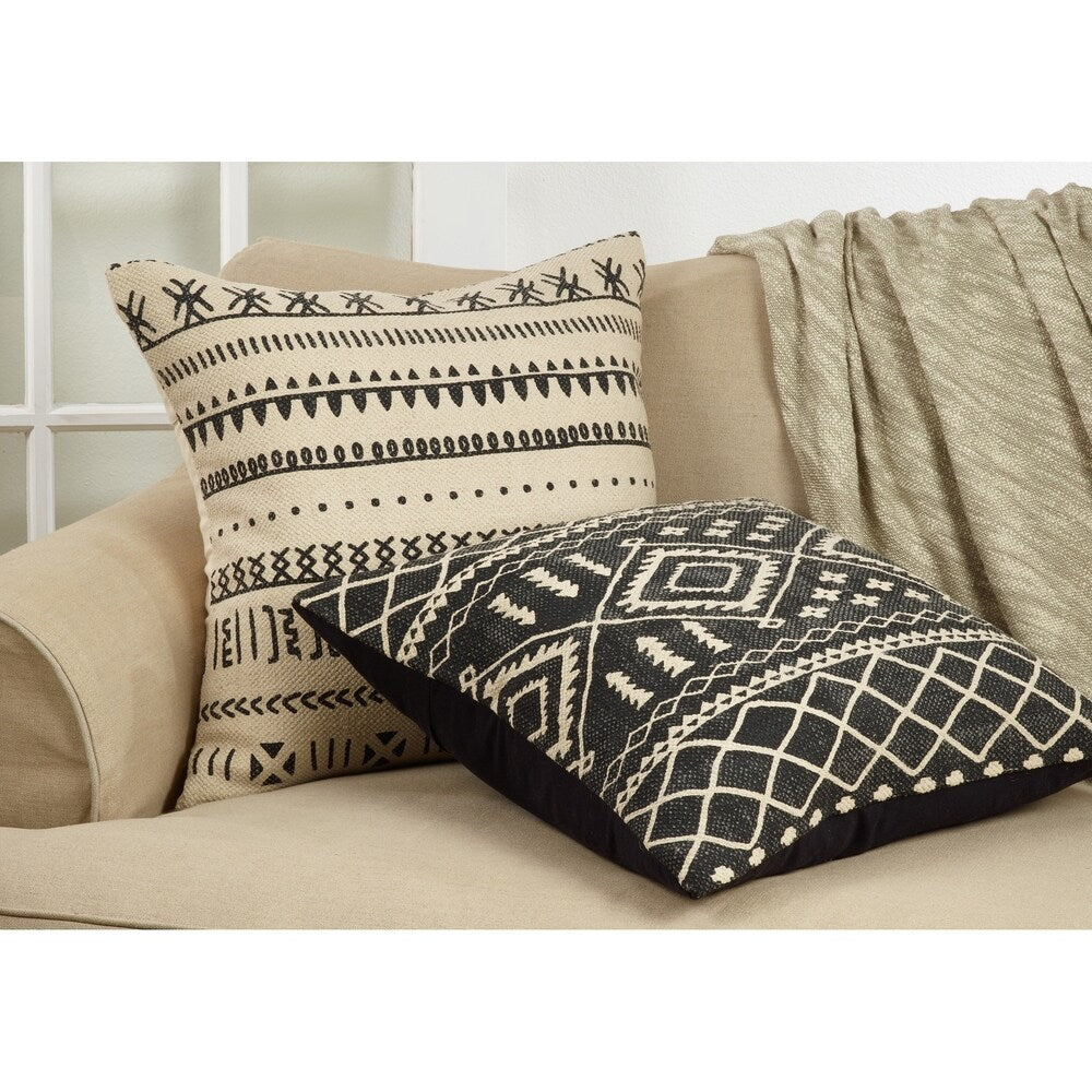 Mud Cloth Throw Pillow