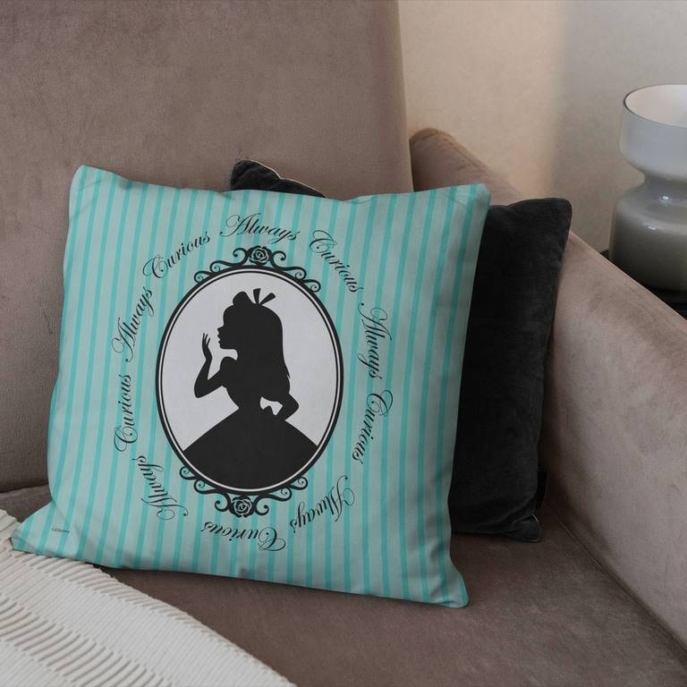 Disney Alice in Wonderland 18 Inch Throw Pillow