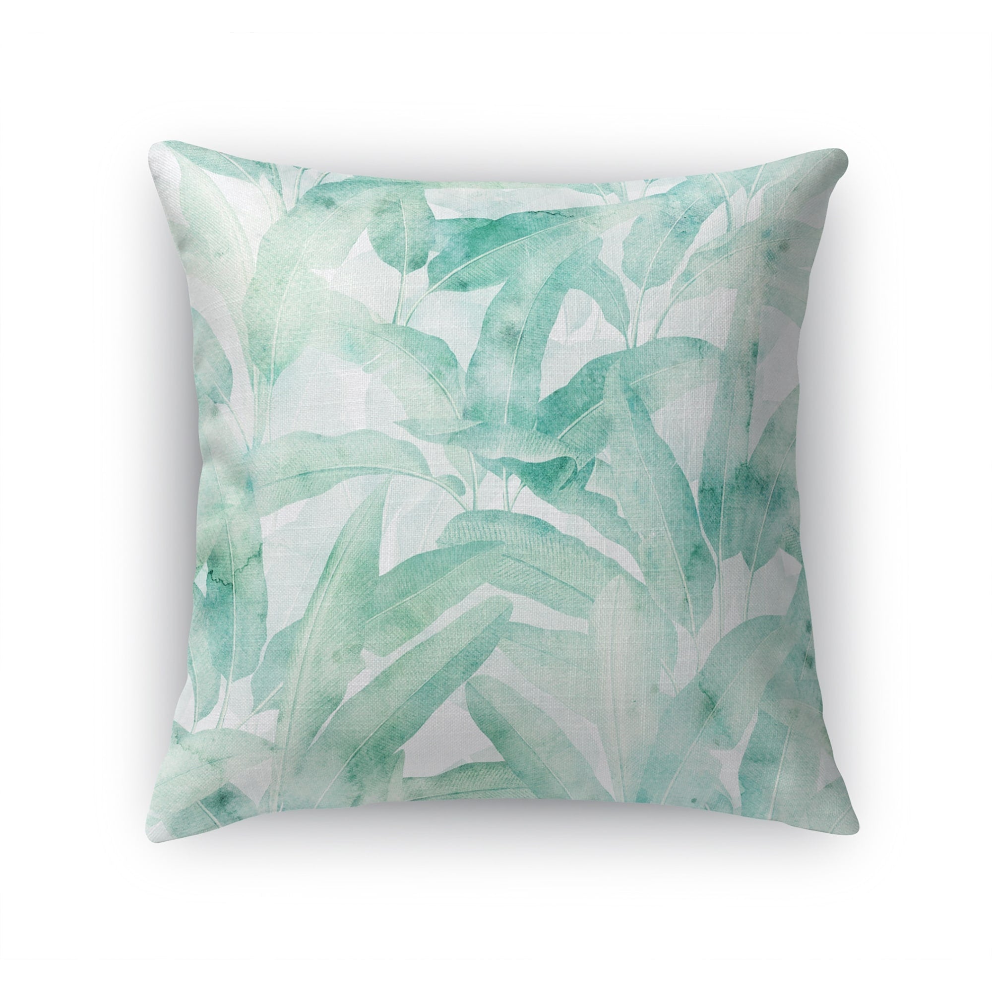 MUSA AQUA GREEN Accent Pillow By Marina Gutierrez