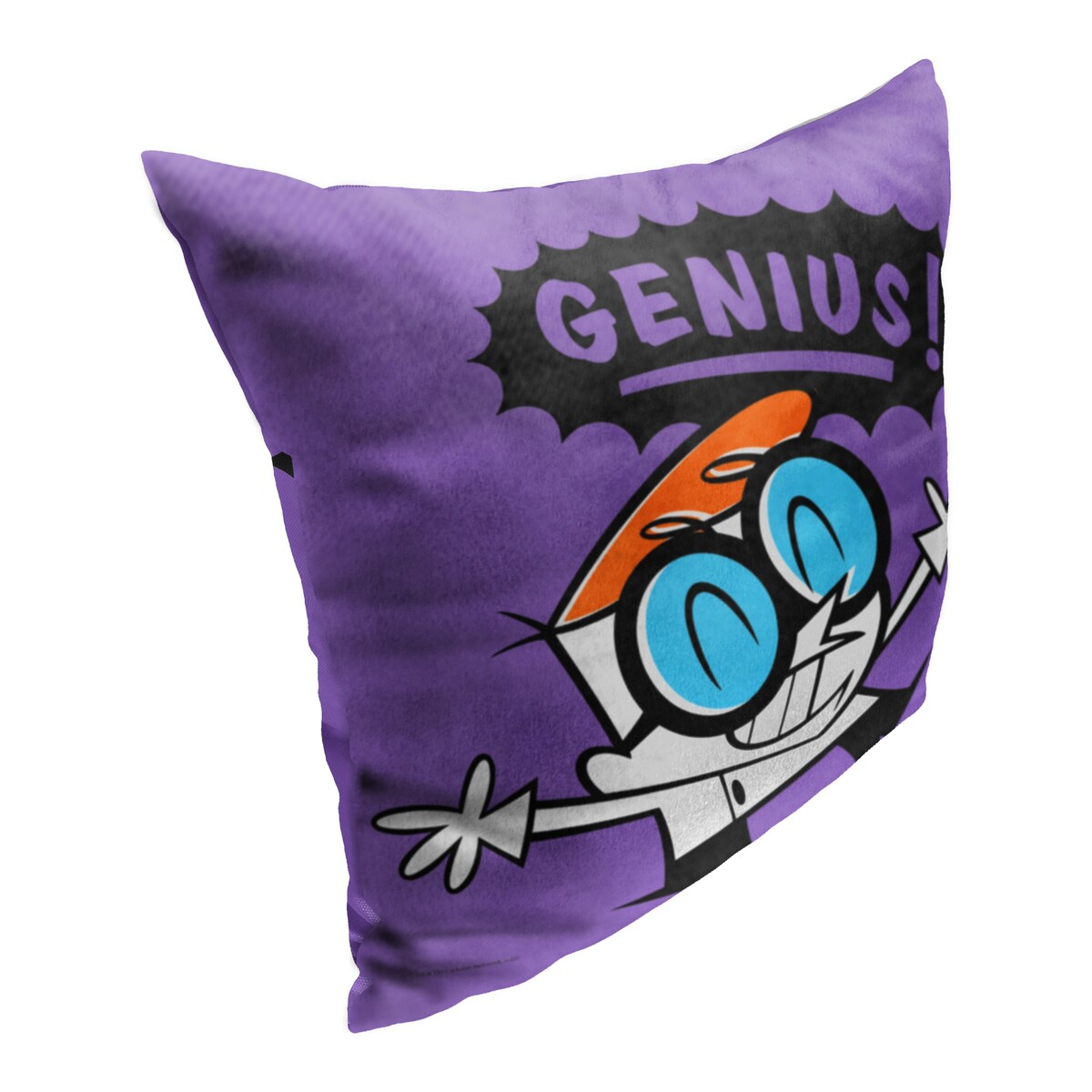 Cartoon Network Dexter's Laboratory Boy Genius 18 Inch Throw Pillow