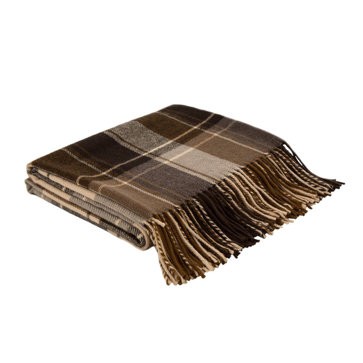 Glitzhome 50 x 60 Plaid Woven Acrylic 400g Christmas Blanket