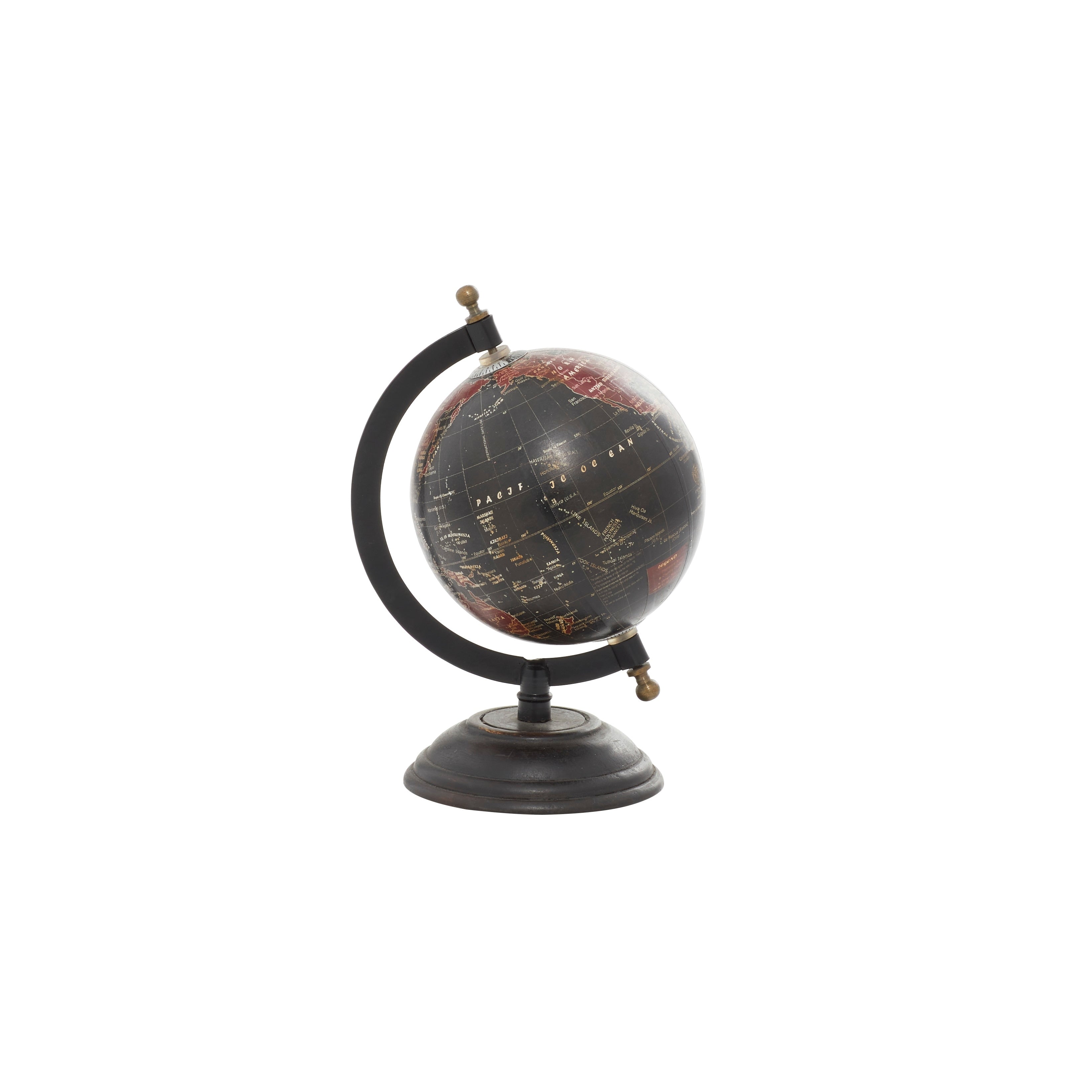 Wood Rustic Globe