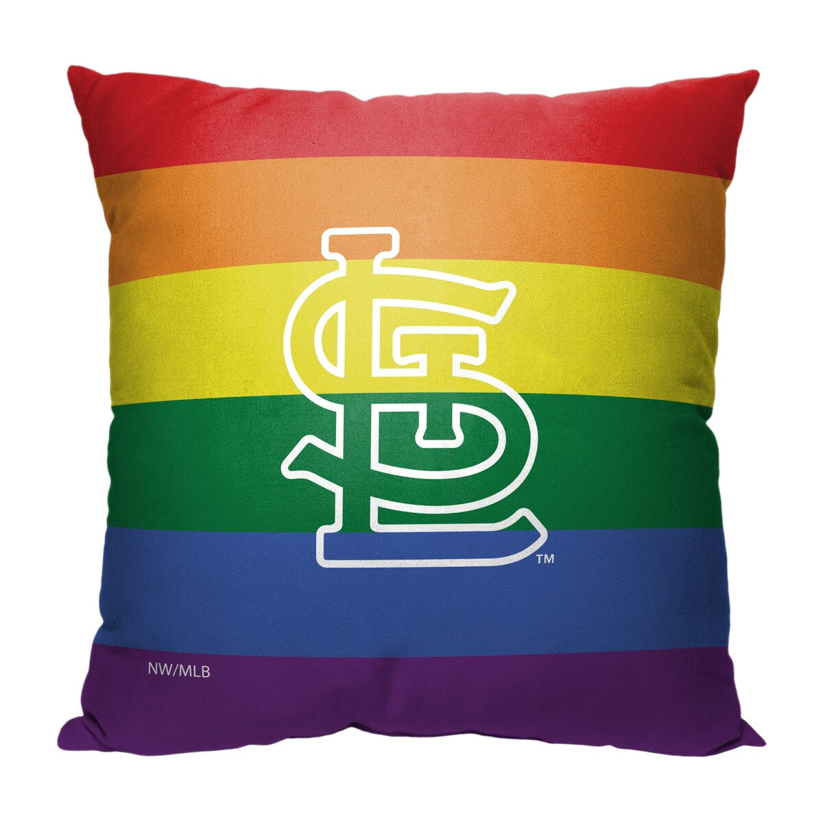 MLB St. Louis Cardinals Pride Series 18 Inch Throw Pillow