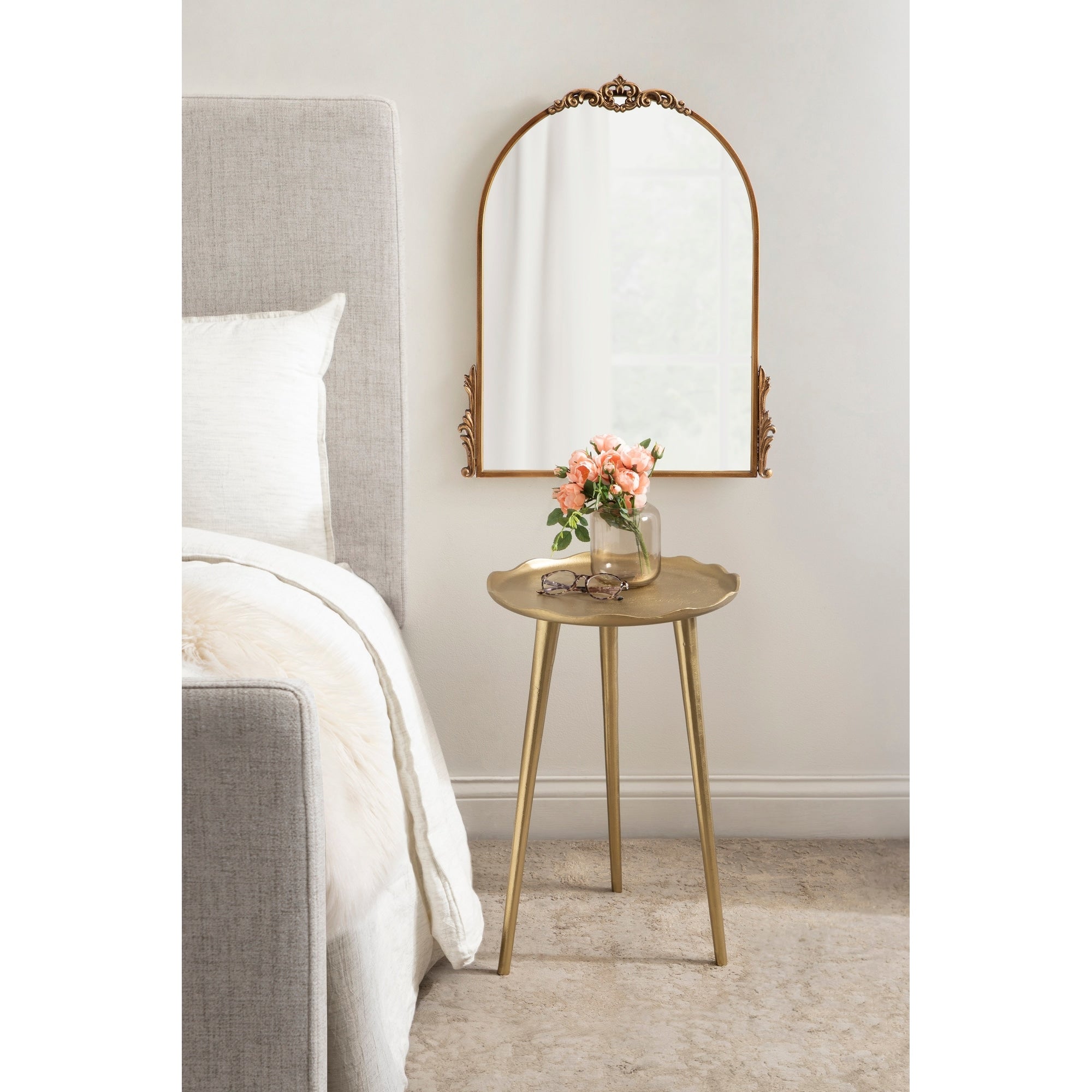 Kate and Laurel Myrcelle Decorative Framed Wall Mirror