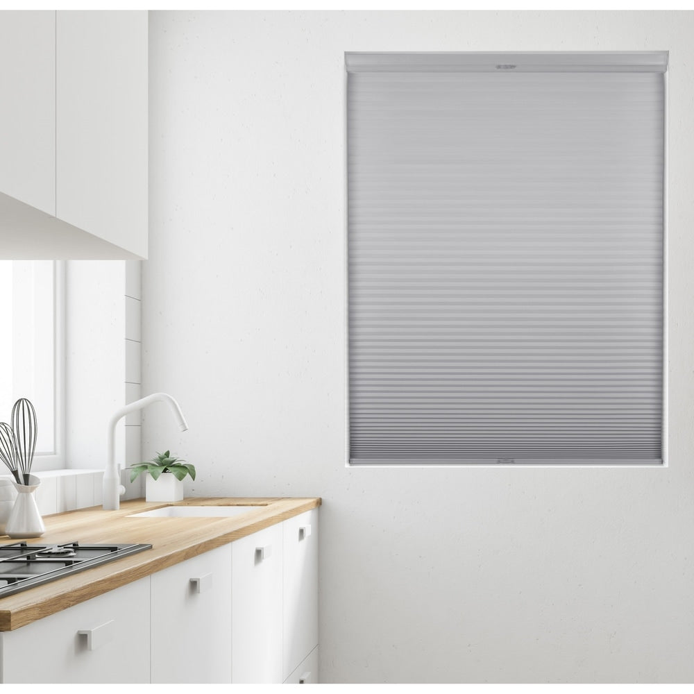 Arlo Blinds Grey Light Filtering 9/16 Top Down Bottom Up Cellular Shade