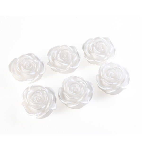 3-inch Rose Floating Candles (Box of 12)