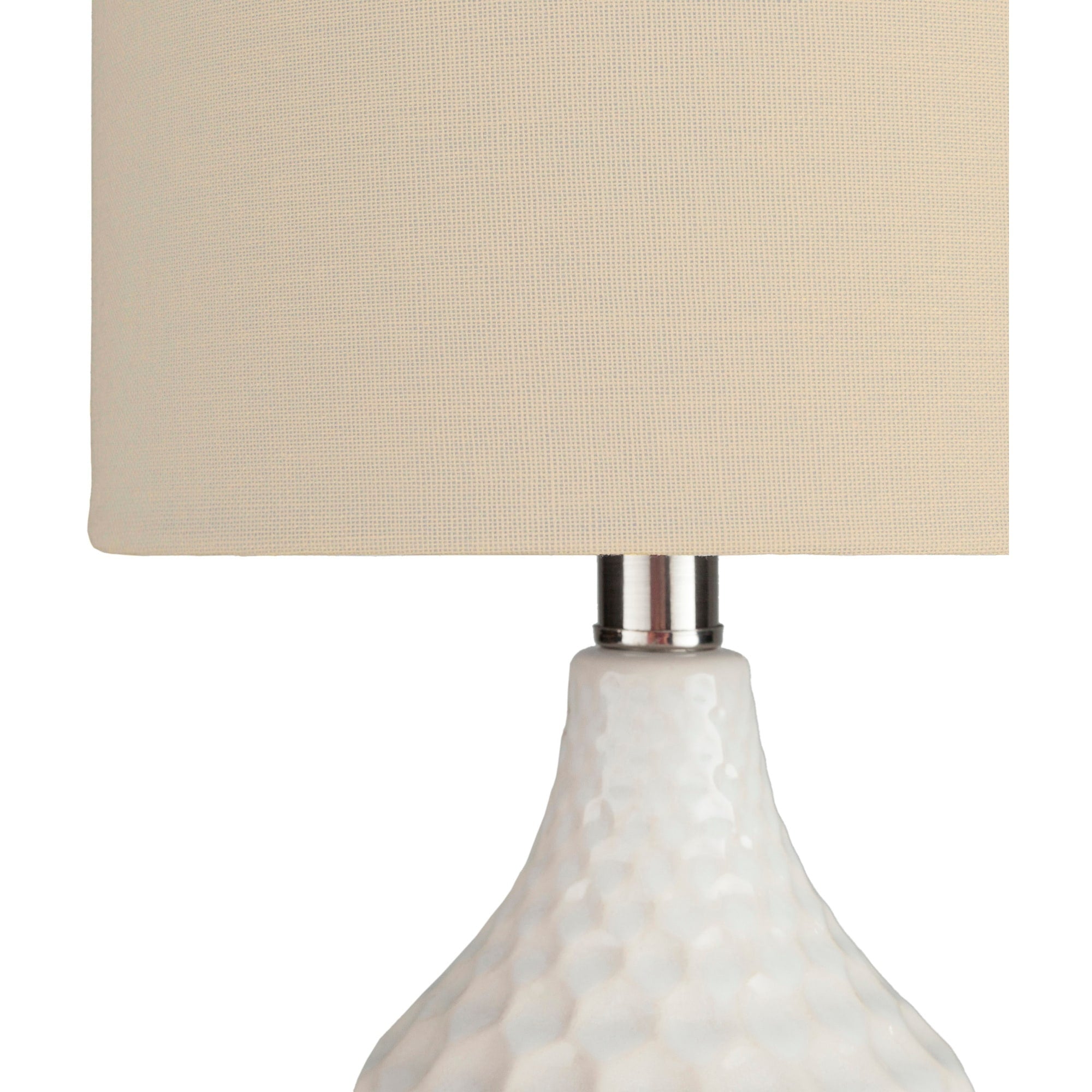 Acacio Ivory Transitional Table Lamp - 18.5 H