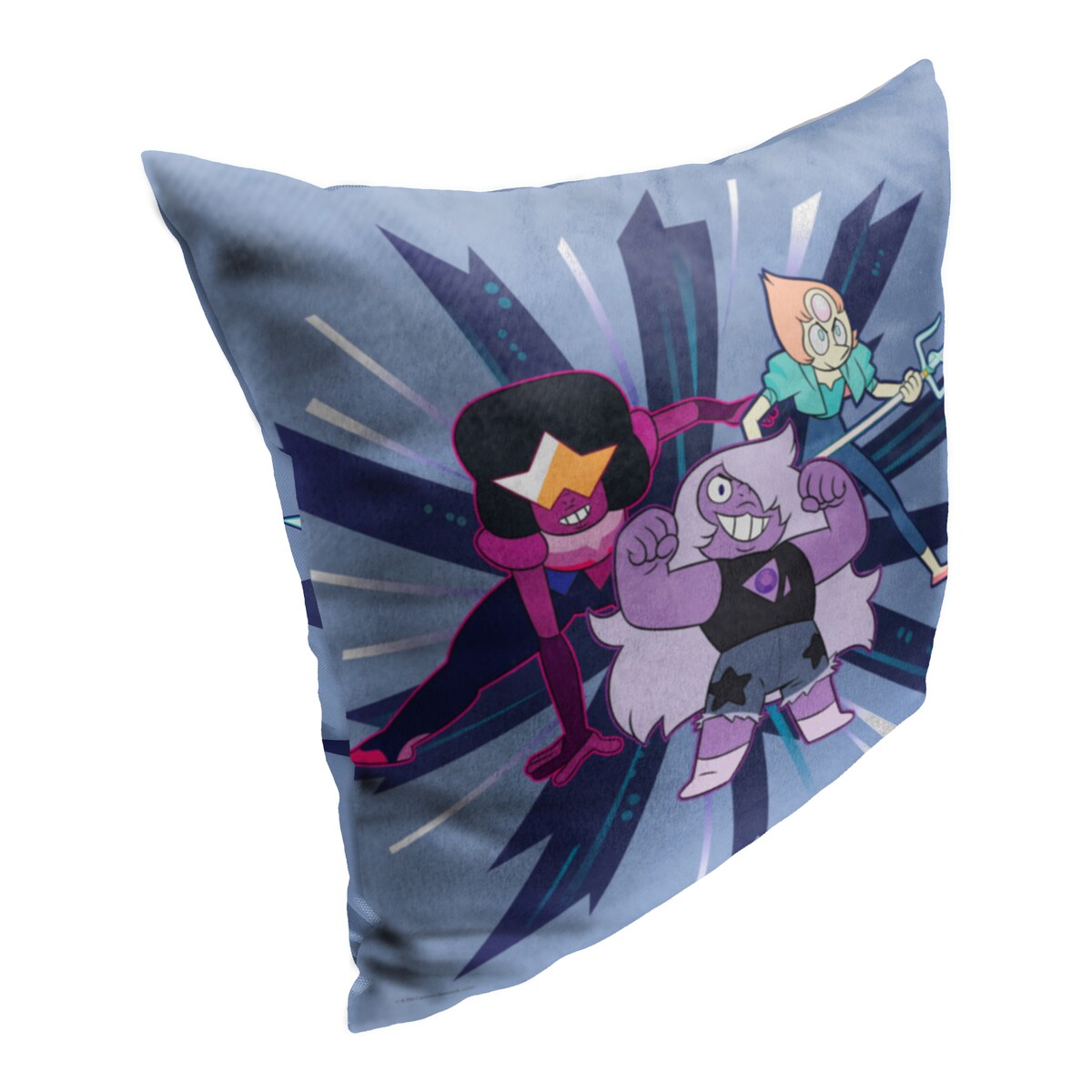 Cartoon Network Steven Universe New And Improved Crystal Gems 18 Inch Throw Pillow