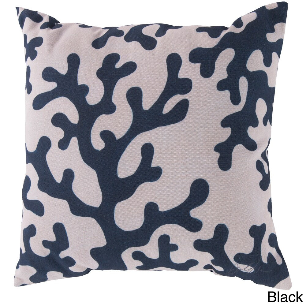 18 or 20 Coral Reef Indoor/Outdoor Accent Throw Pillow