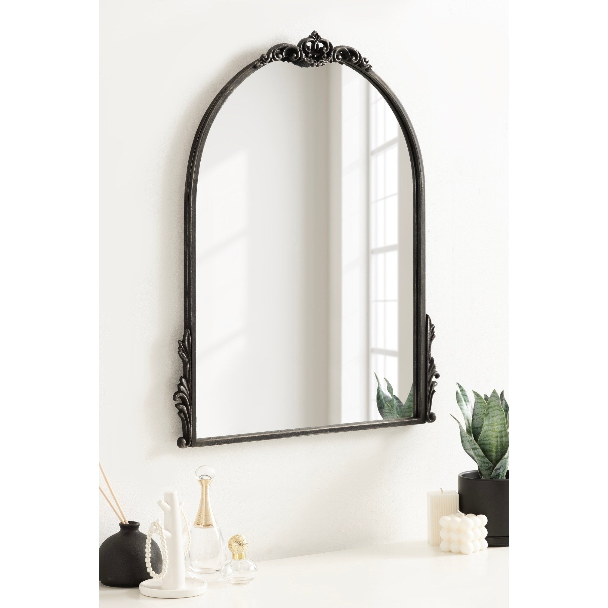 Kate and Laurel Myrcelle Decorative Framed Wall Mirror