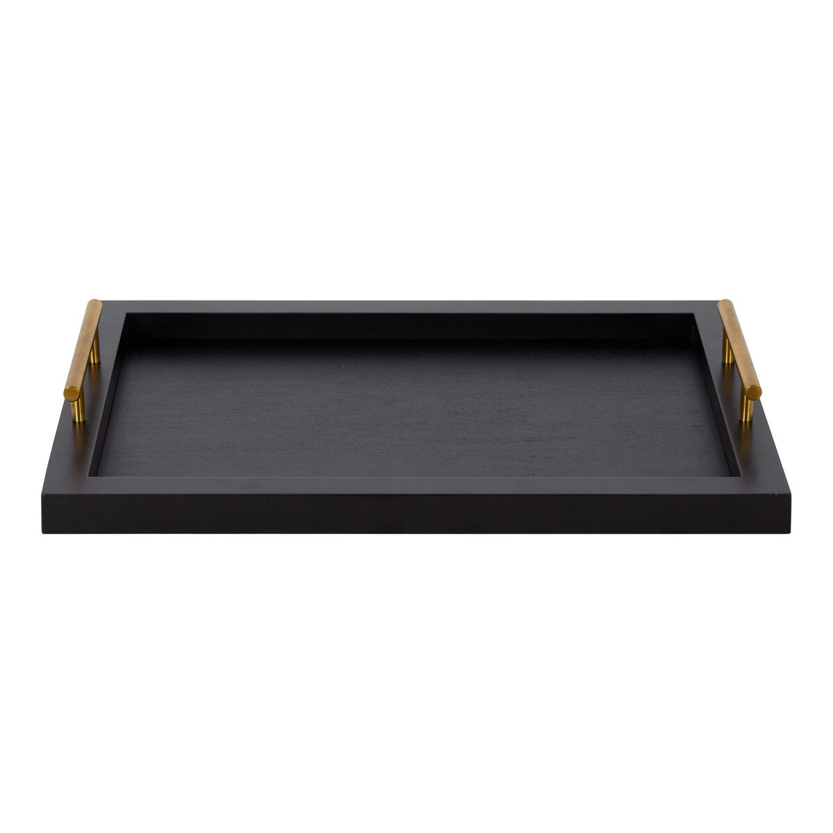 Kate and Laurel Halsey Wood Rectangle Decorative Tray