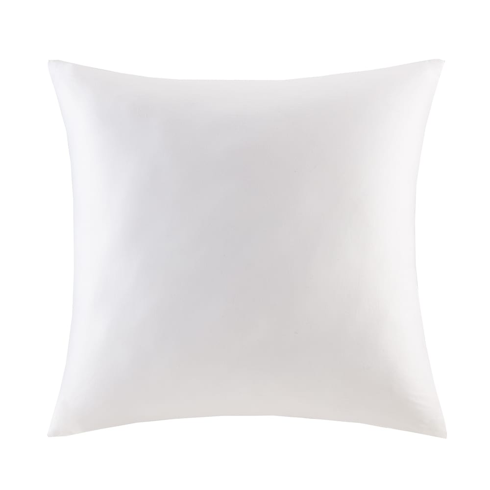 Madison Park Signature Cotton Sateen White Euro Pillow