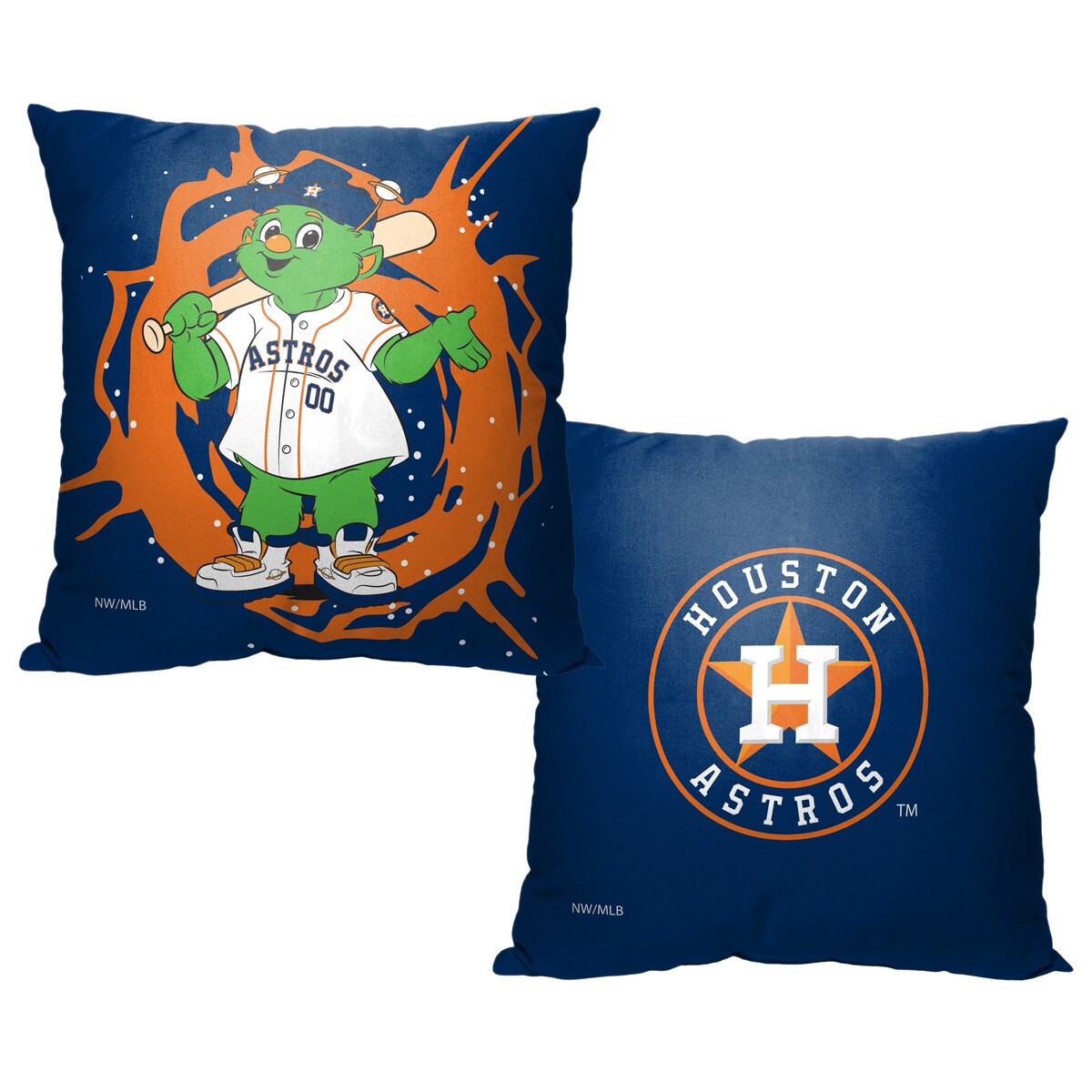 MLB Houston Astros Mascot 18 Inch Throw Pillow