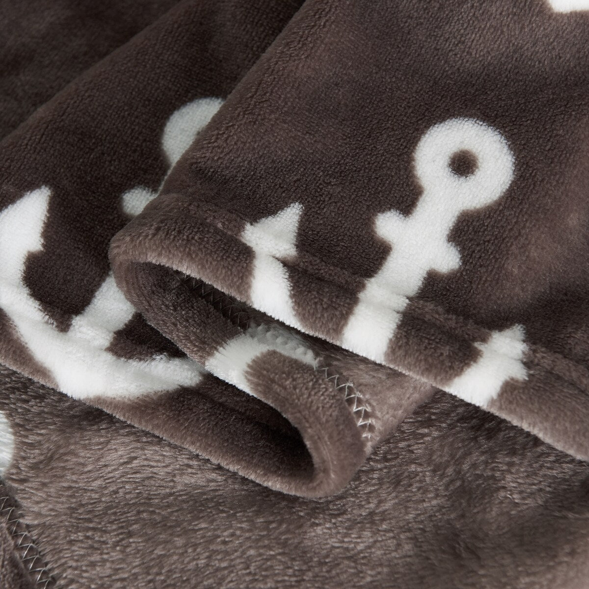 Microplush Fleece Ultra-soft Patterned Velvet Throw Blanket