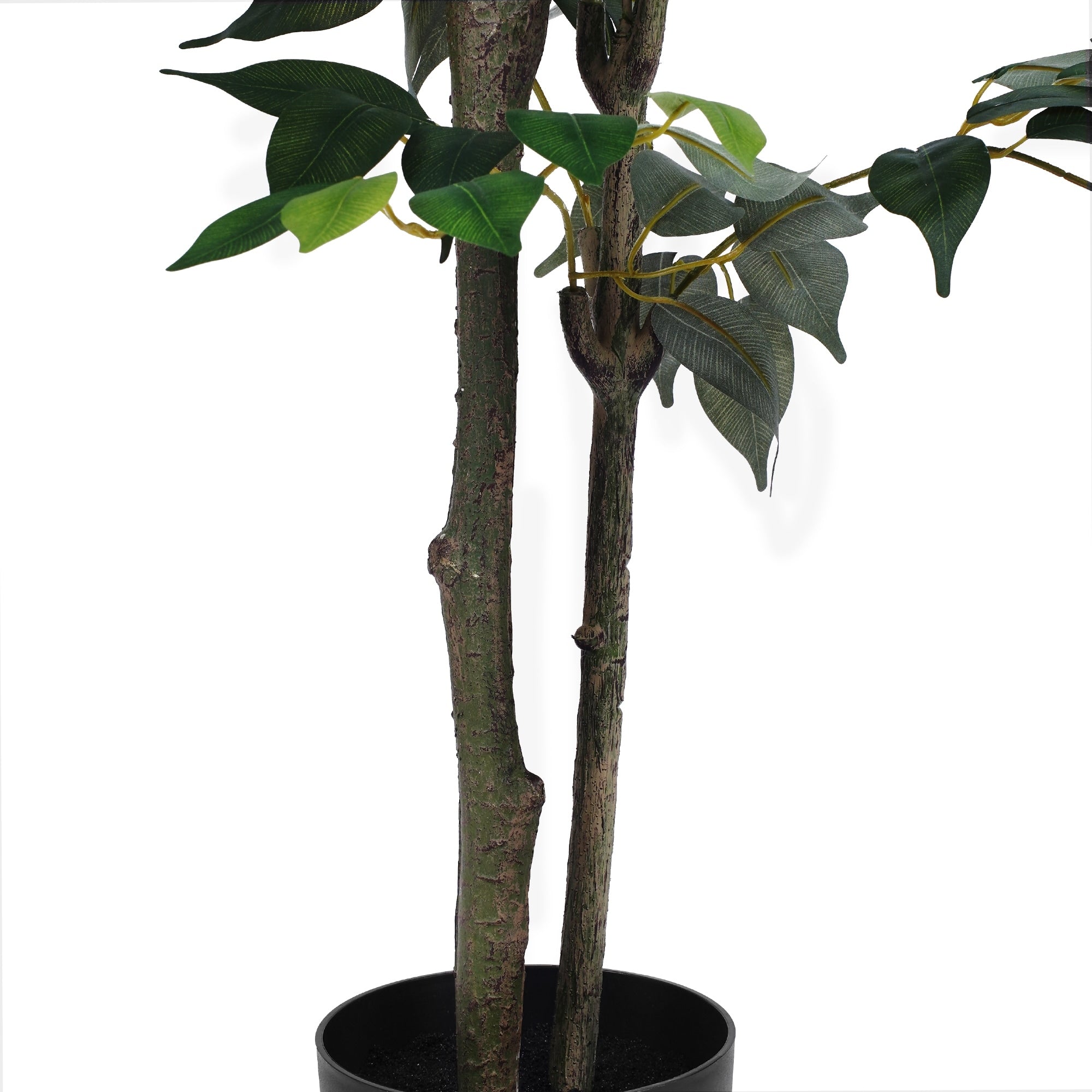 Banyan Artificial Plant, Green Faux Tree for Indoor Decoration