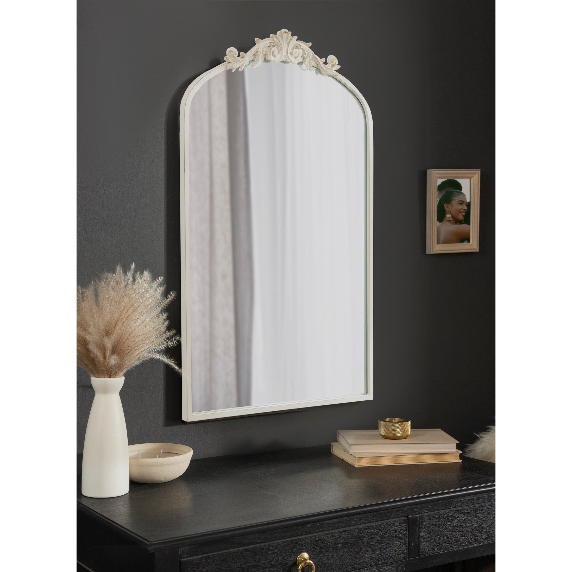 Kate and Laurel Arendahl Traditional Baroque Arch Wall Mirror