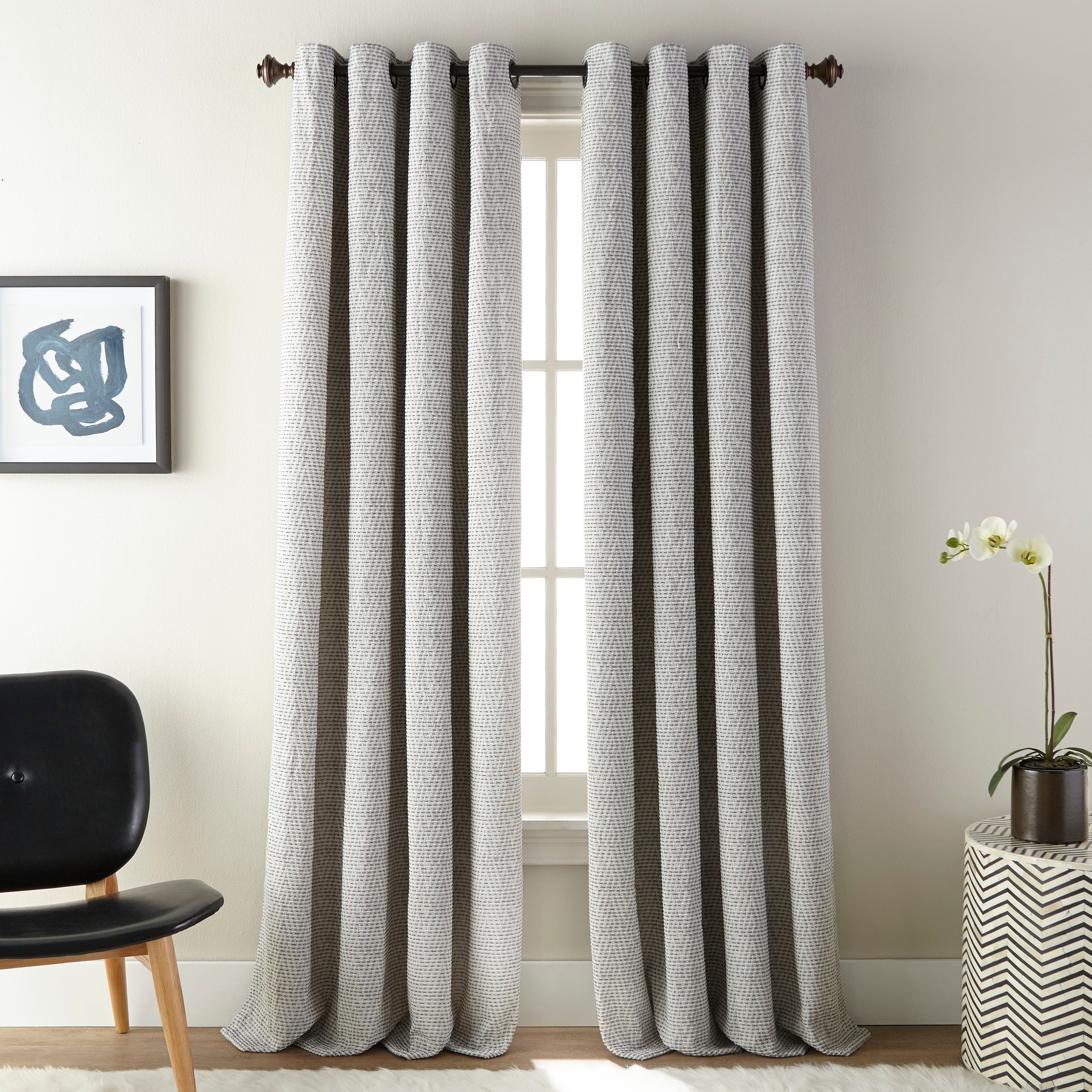 Grand Avenue Kai 84-inch Grommet Top Curtain Panel - 54X84