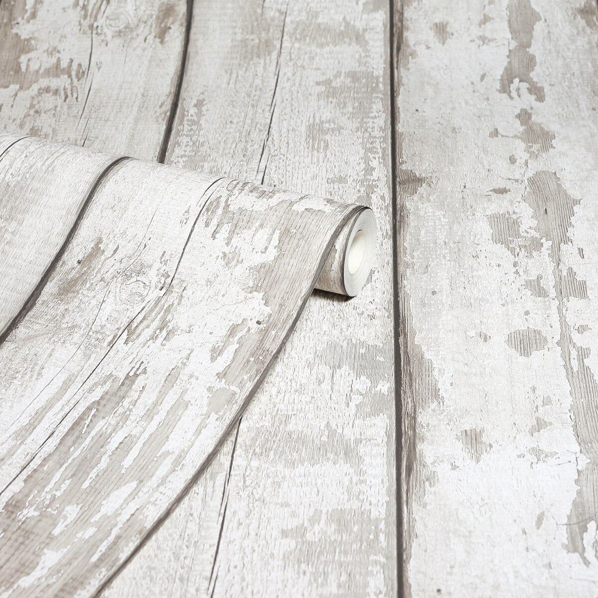 Arthouse Washed Wood Unpasted Wallpaper