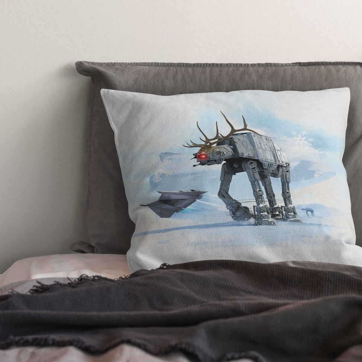 Disney Star Wars Classic Reindeer Walker 18 Inch Throw Pillow