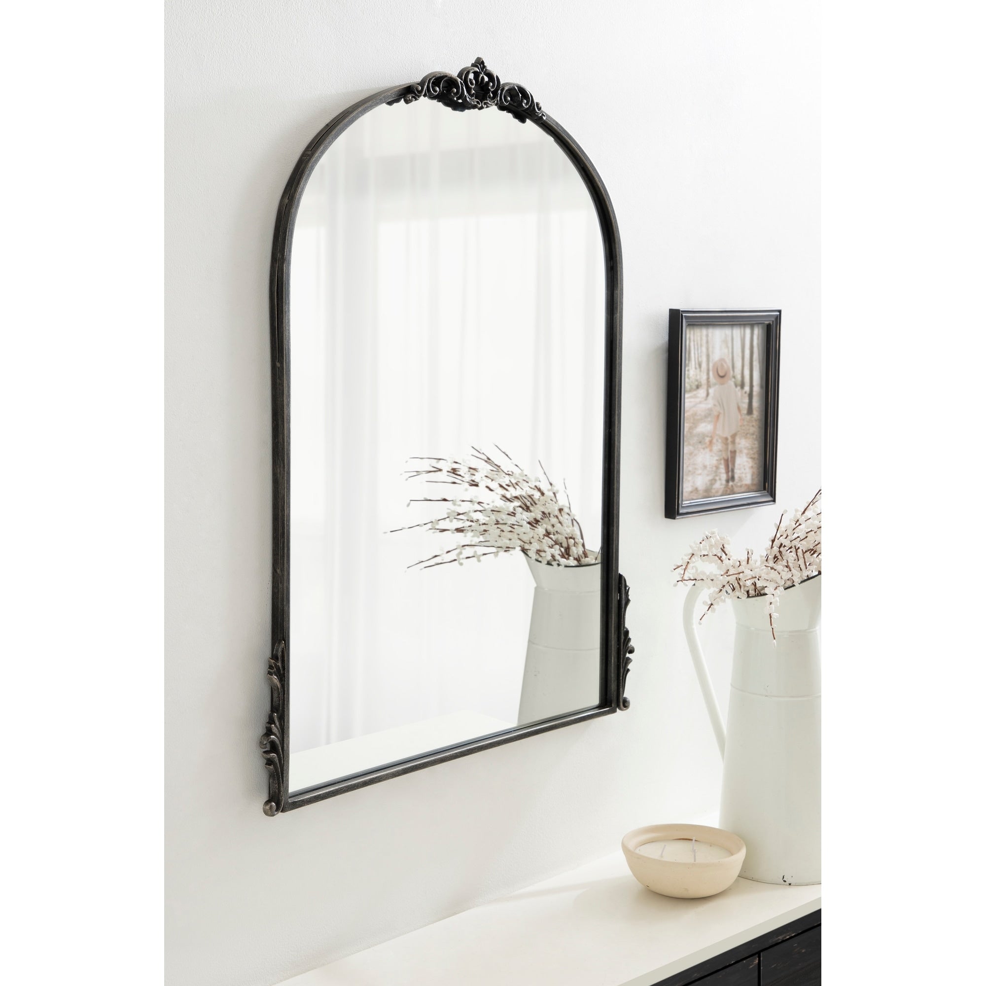 Kate and Laurel Myrcelle Decorative Framed Wall Mirror