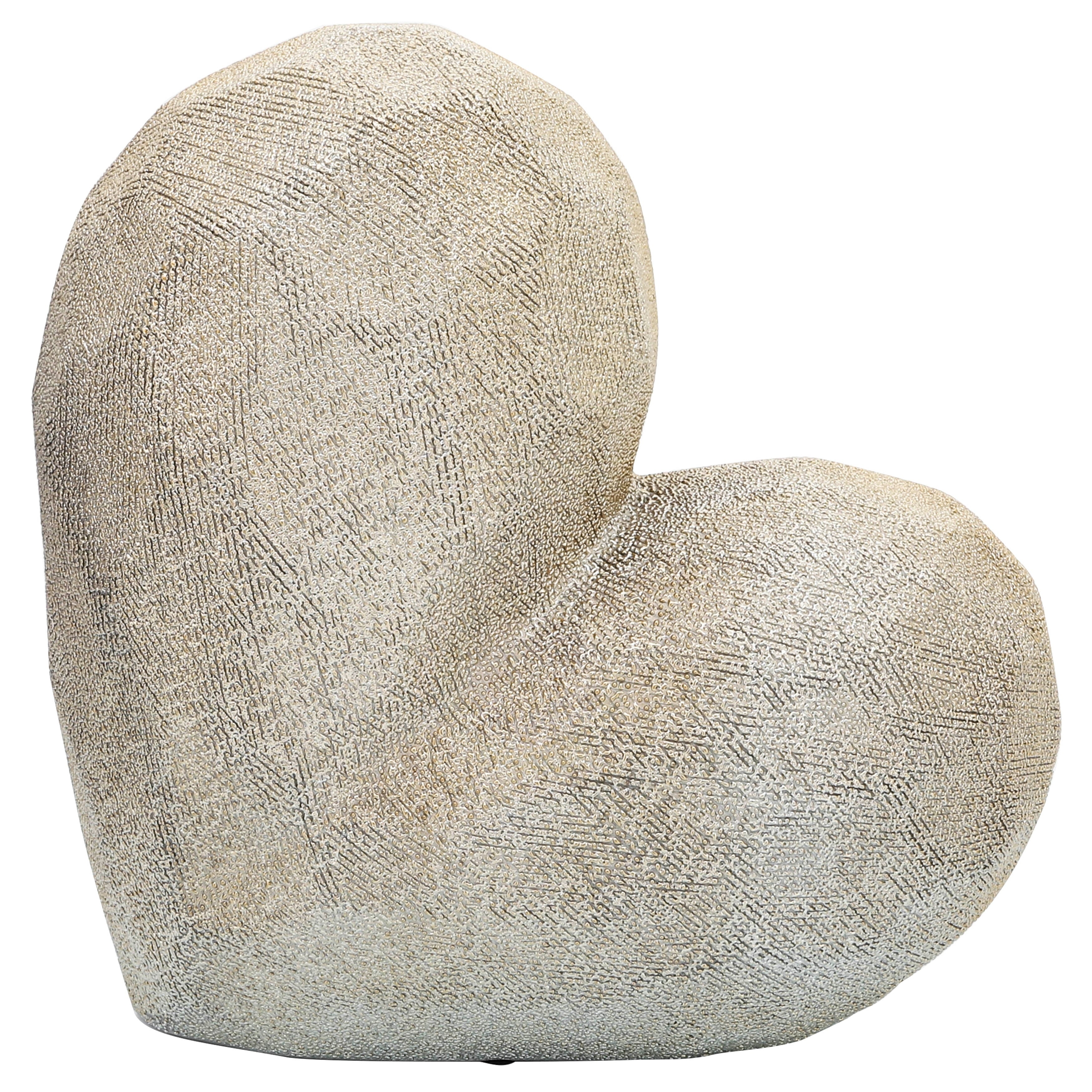 Sagebrook Home's Modern Heart Novelty Sculpture