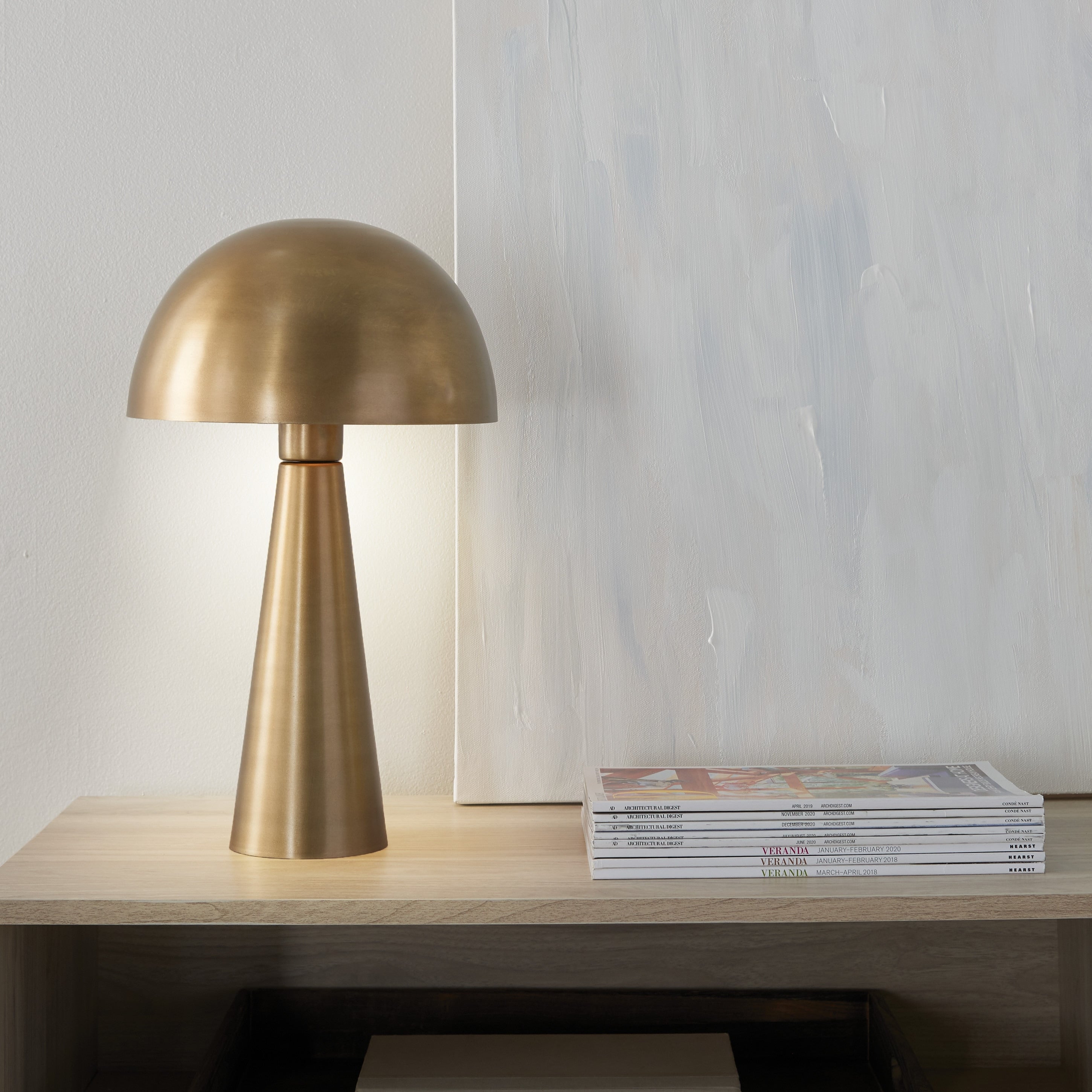 Nourison 16 Mid-Century Mushroom Table Lamp