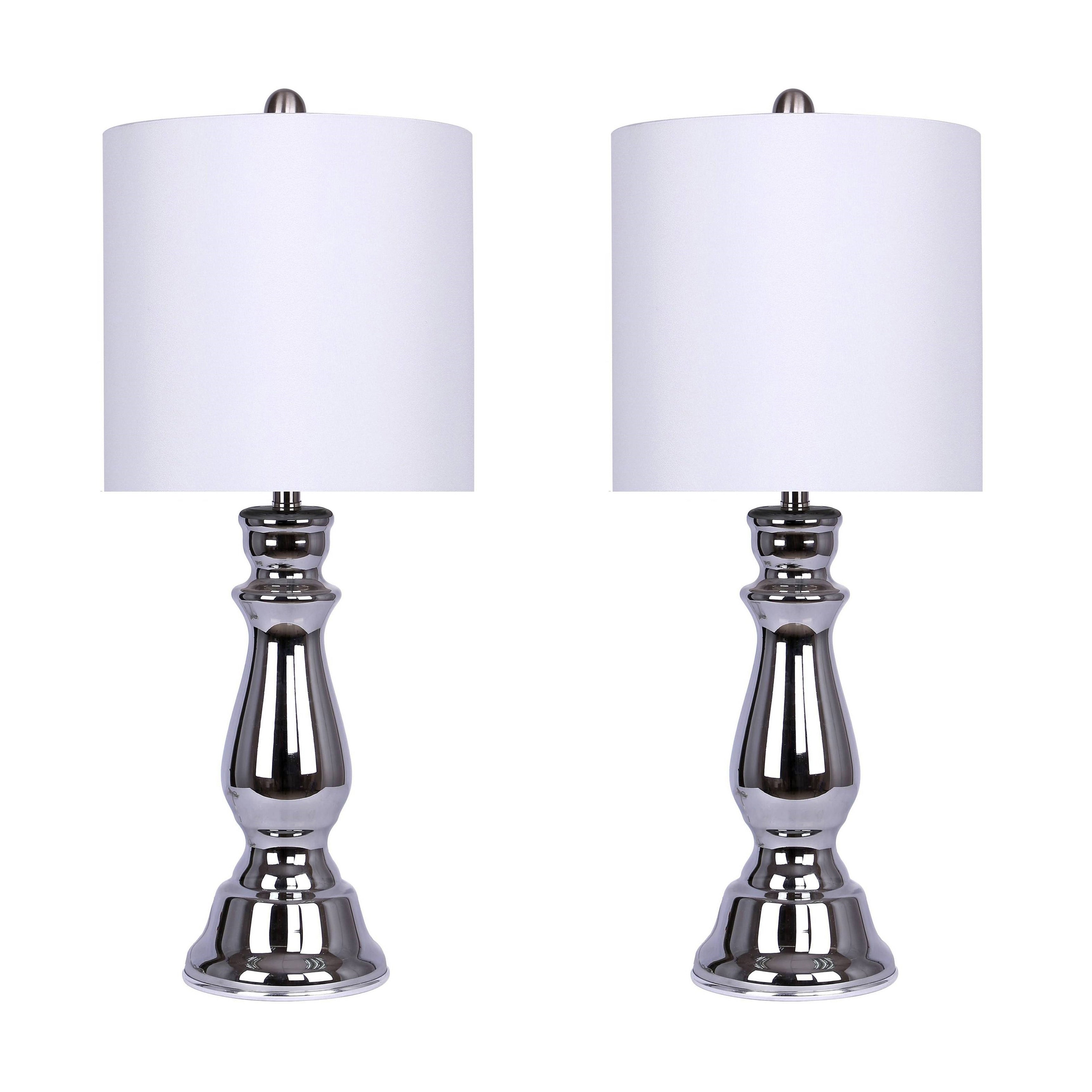 Bella 24 Glass Table Lamp (Set of 2)