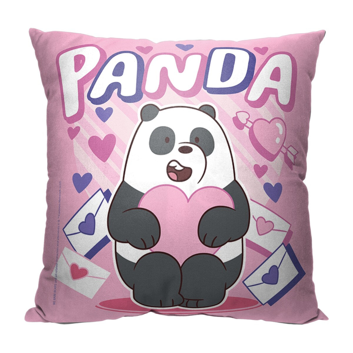 Cartoon Network We Bare Bears Panda 18 Inch Throw Pillow