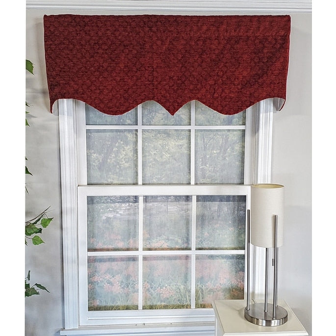 RLF Home Quality Ballard Chenille Regal Valance - 50x17