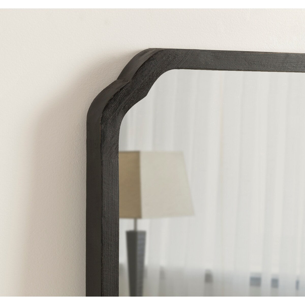 Kate and Laurel Marston Square Wood Wall Mirror