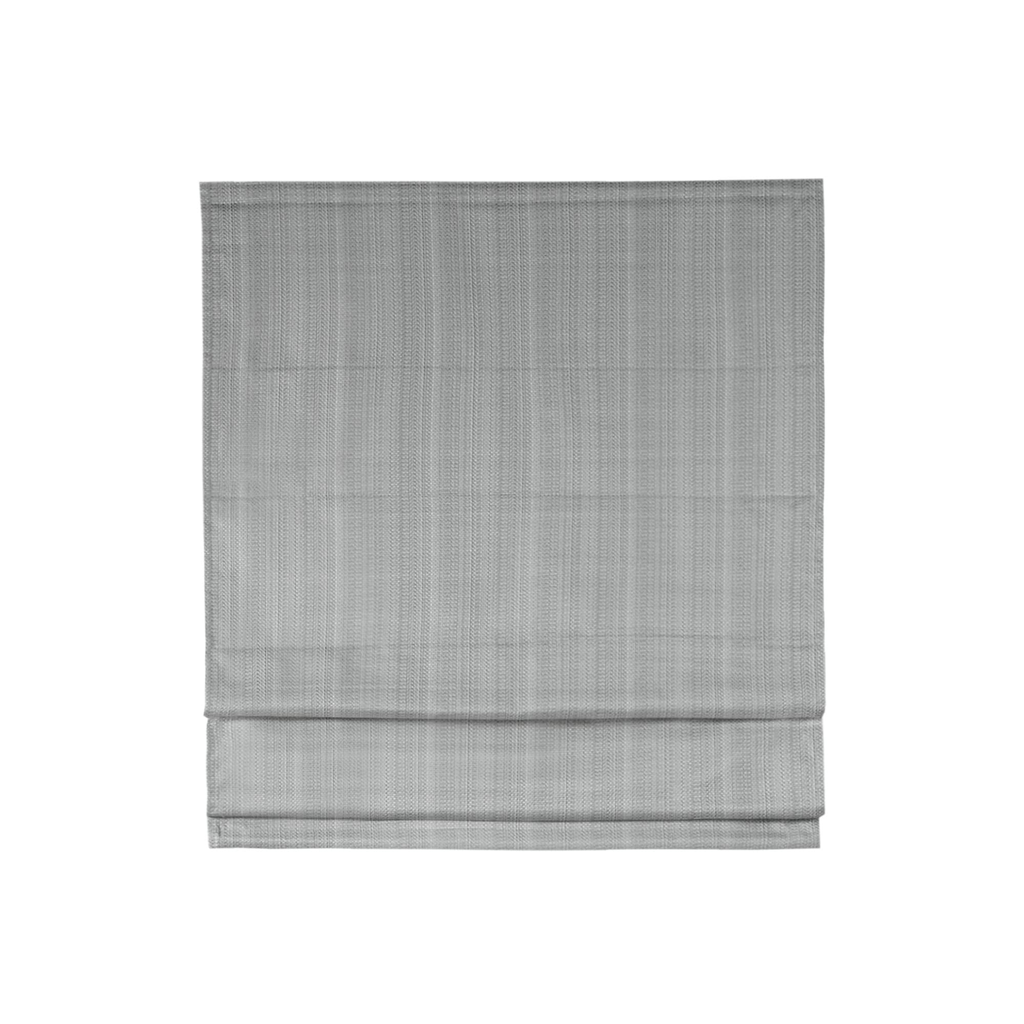 Madison Park Colm Basketweave Room Darkening Cordless Roman Shade