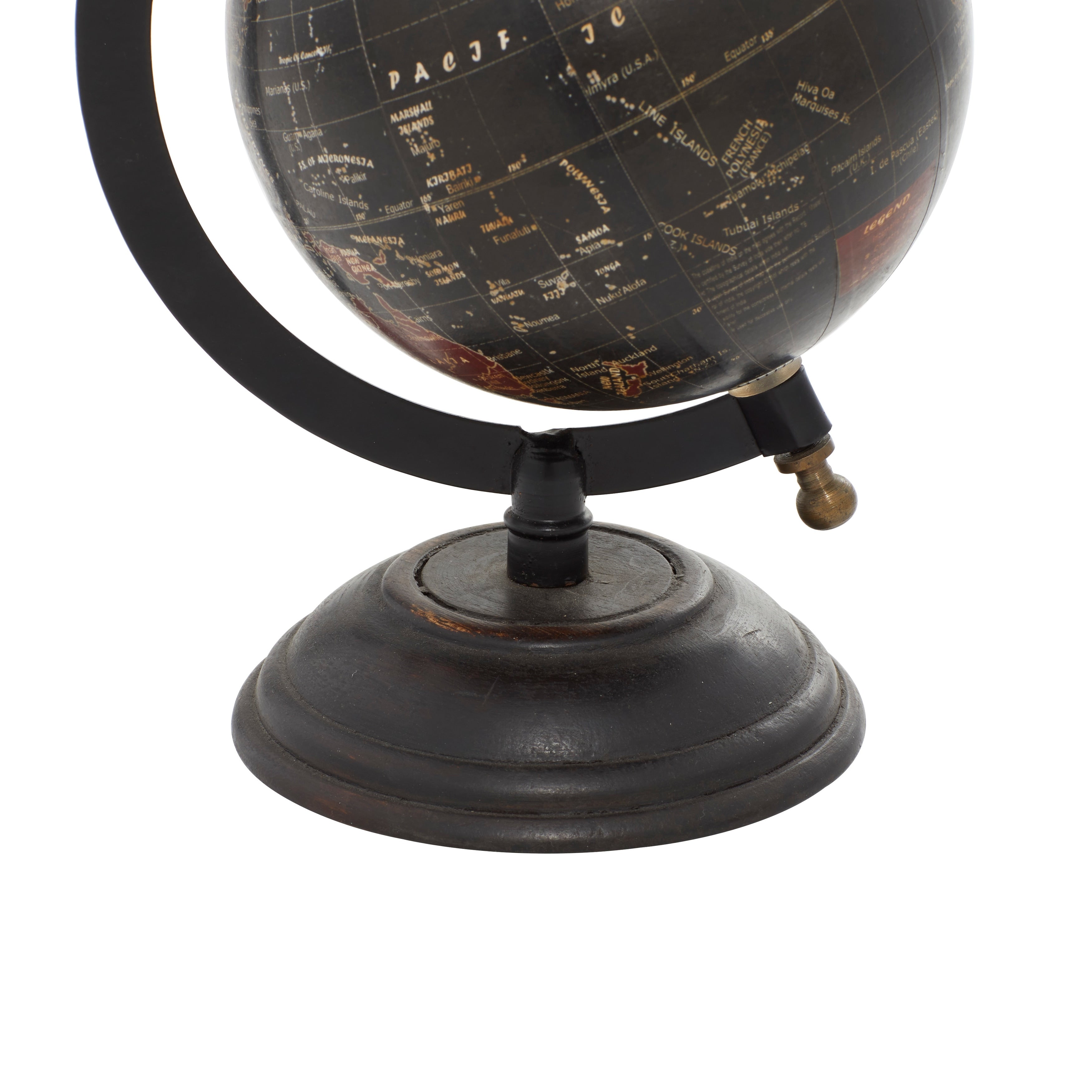 Wood Rustic Globe