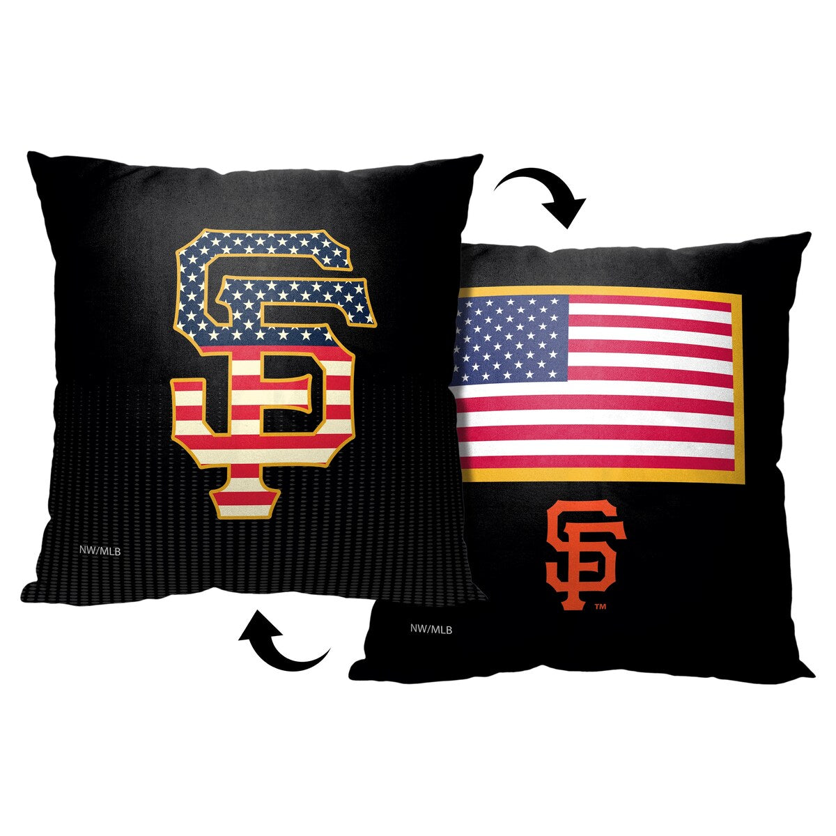 MLB San Francisco Giants Celebrate Series 18 Inch Throw Pillow