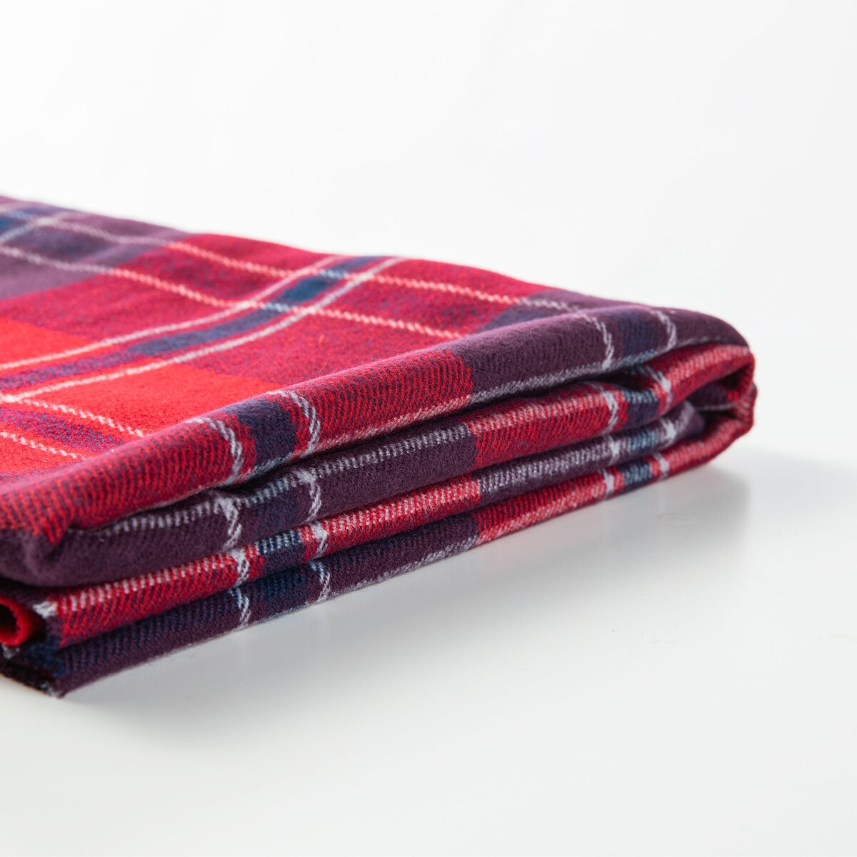 Glitzhome 50 x 60 Plaid Woven Acrylic 400g Christmas Blanket