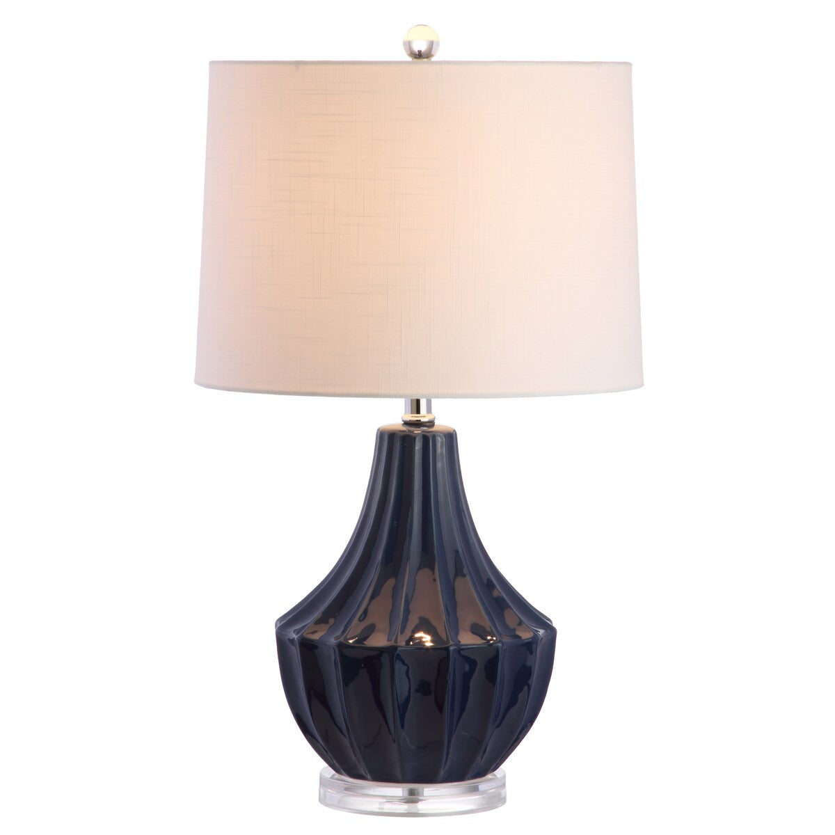 Thatcher 24.5 Ceramic LED Table Lamp, Navy by JONATHAN Y