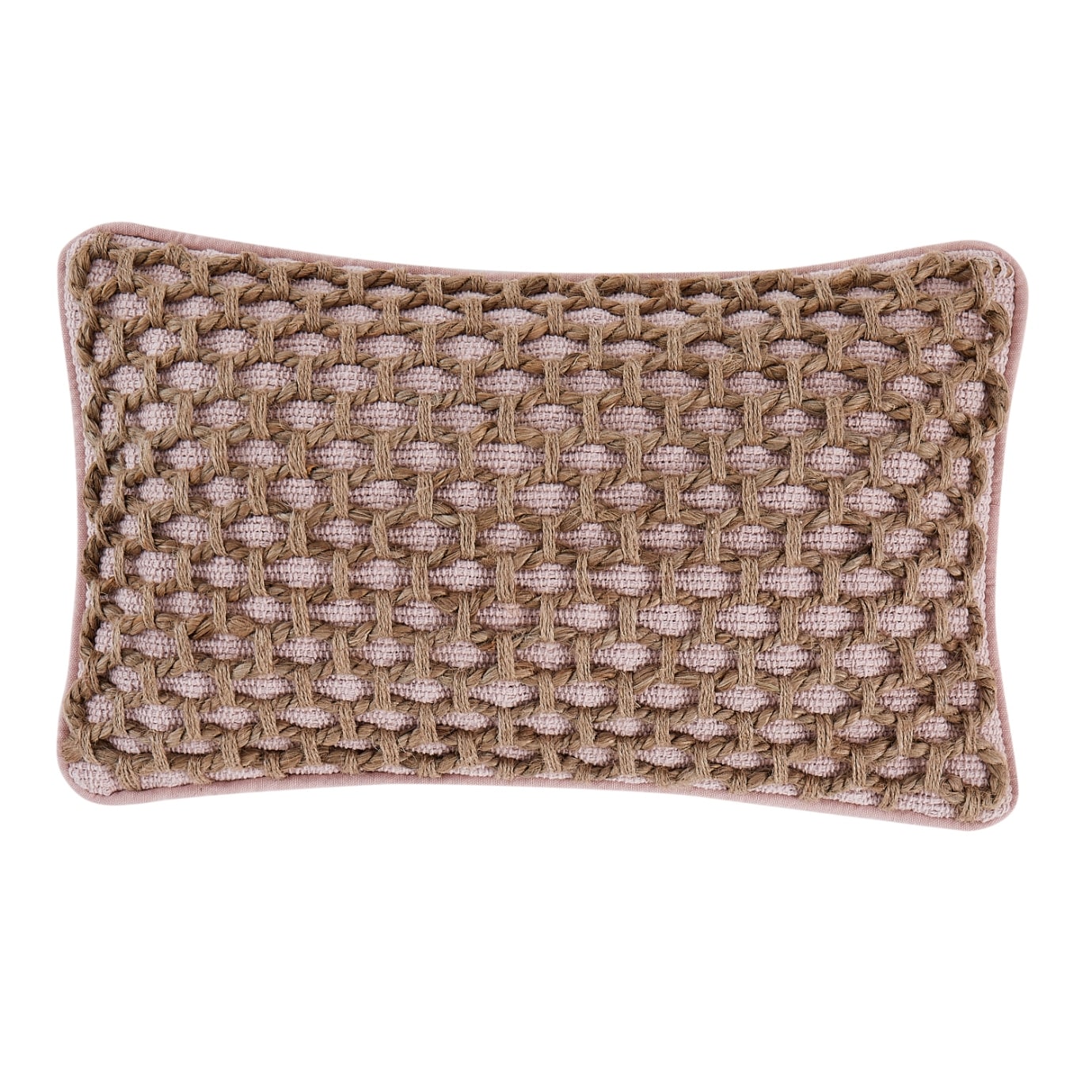 Boho Living Jada Braided Cotton/Jute Throw Pillows