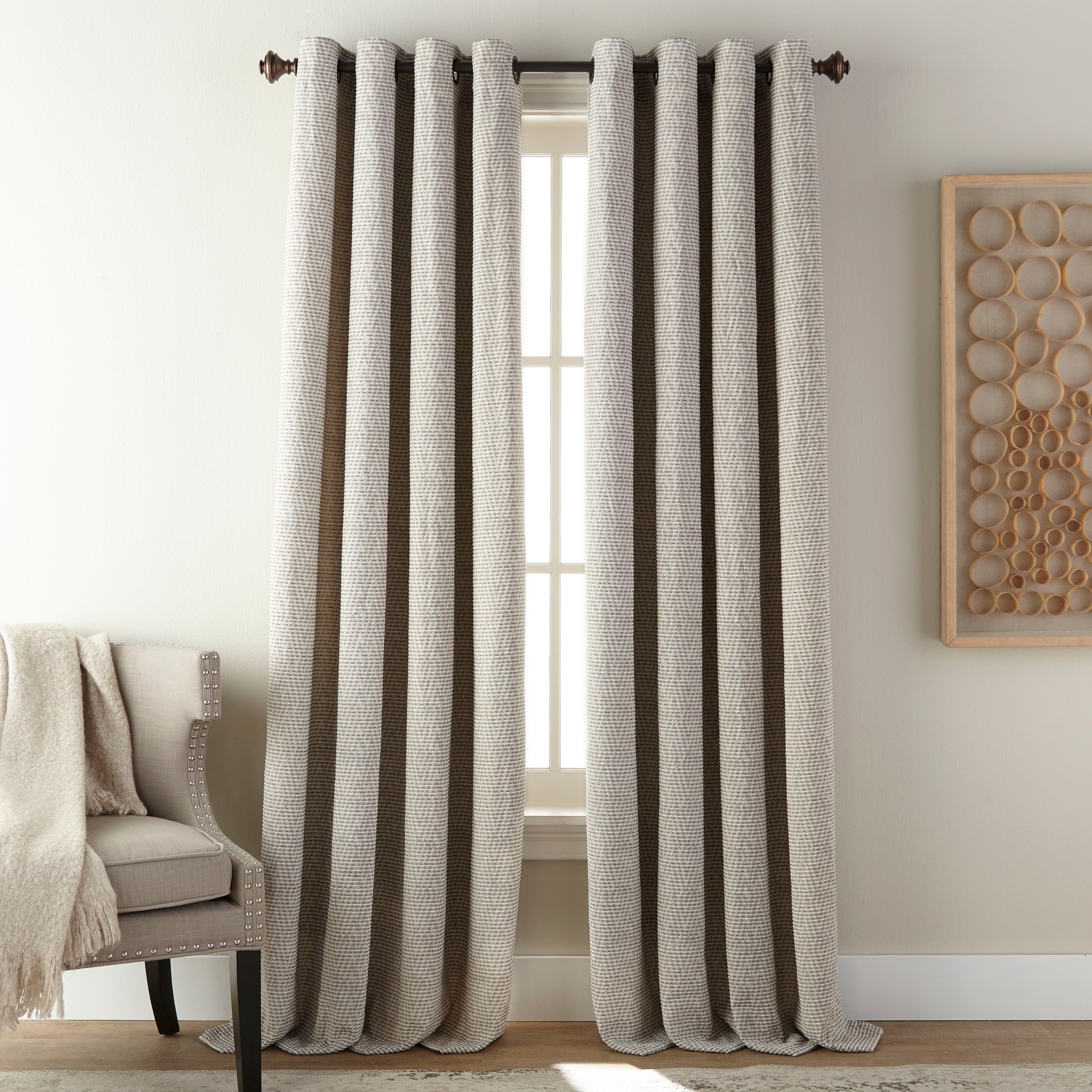 Grand Avenue Kai 84-inch Grommet Top Curtain Panel - 54X84